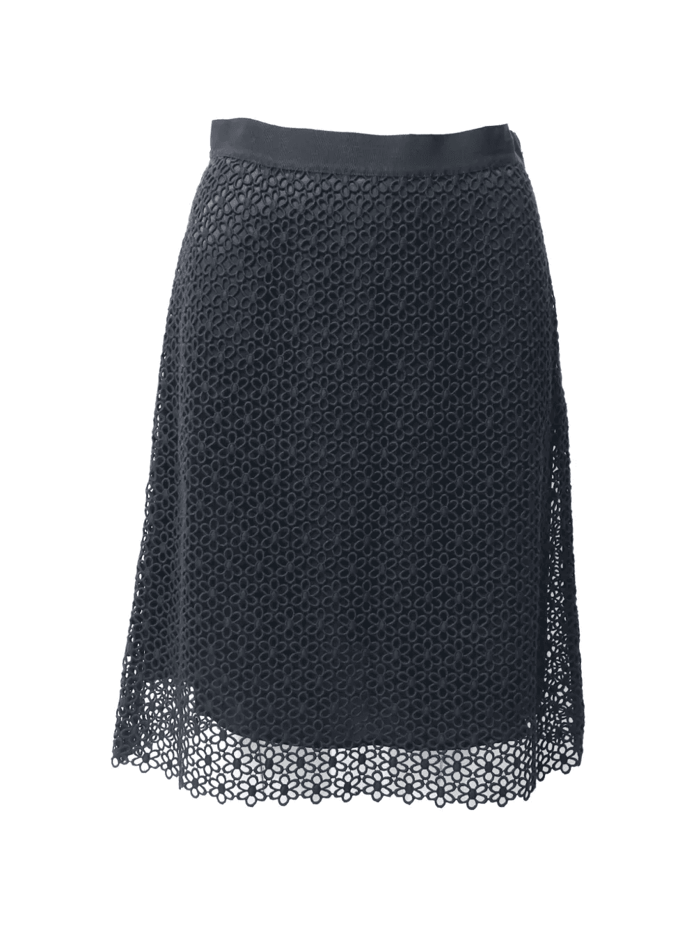 floral-lace midi skirt - Image 1