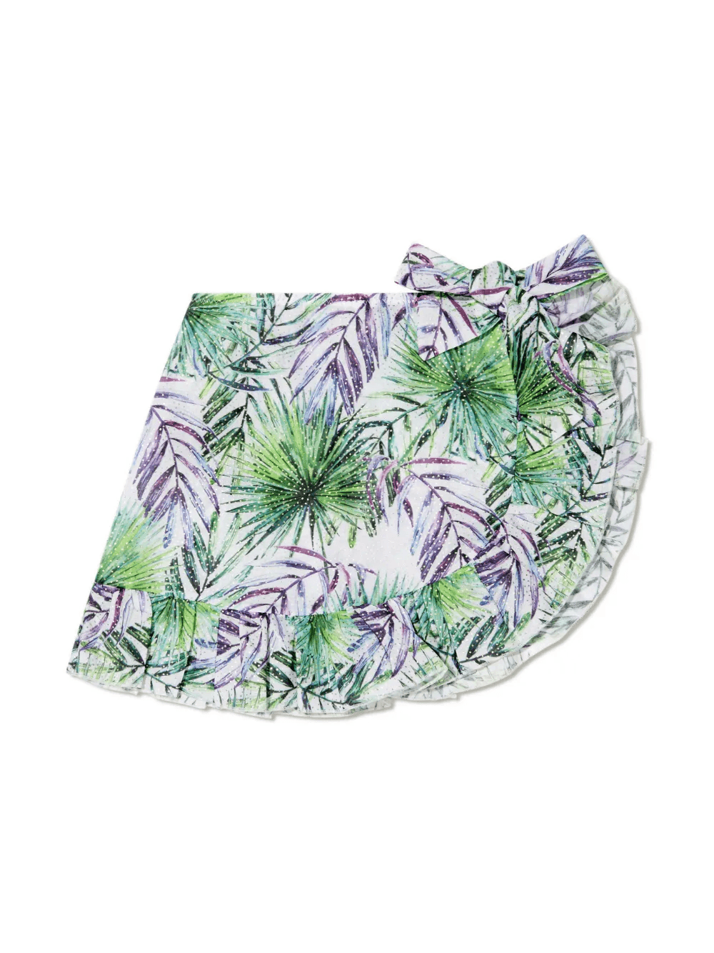 Janet leaf-print skirt - Image 1