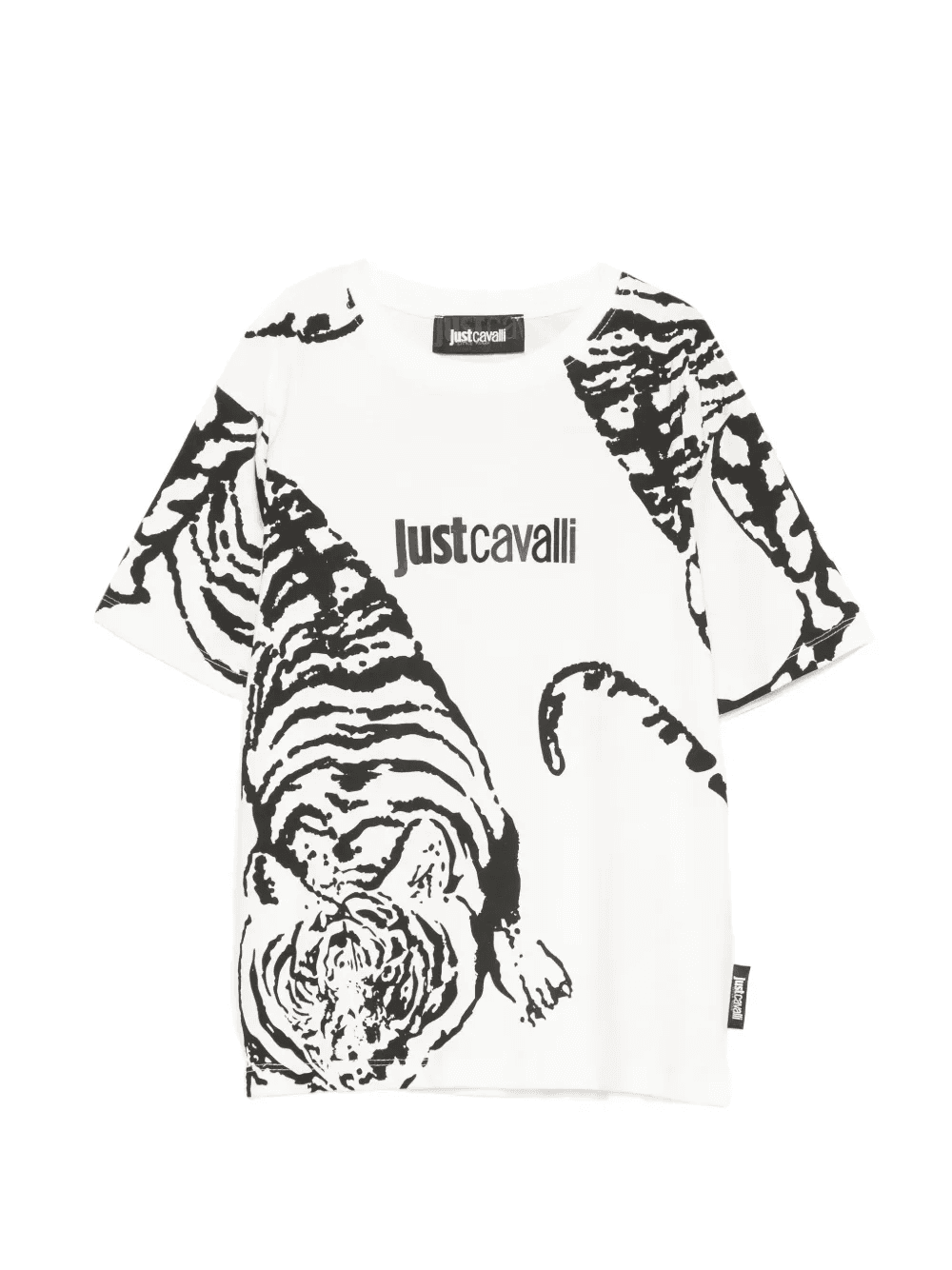 tiger-print T-shirt - Image 1