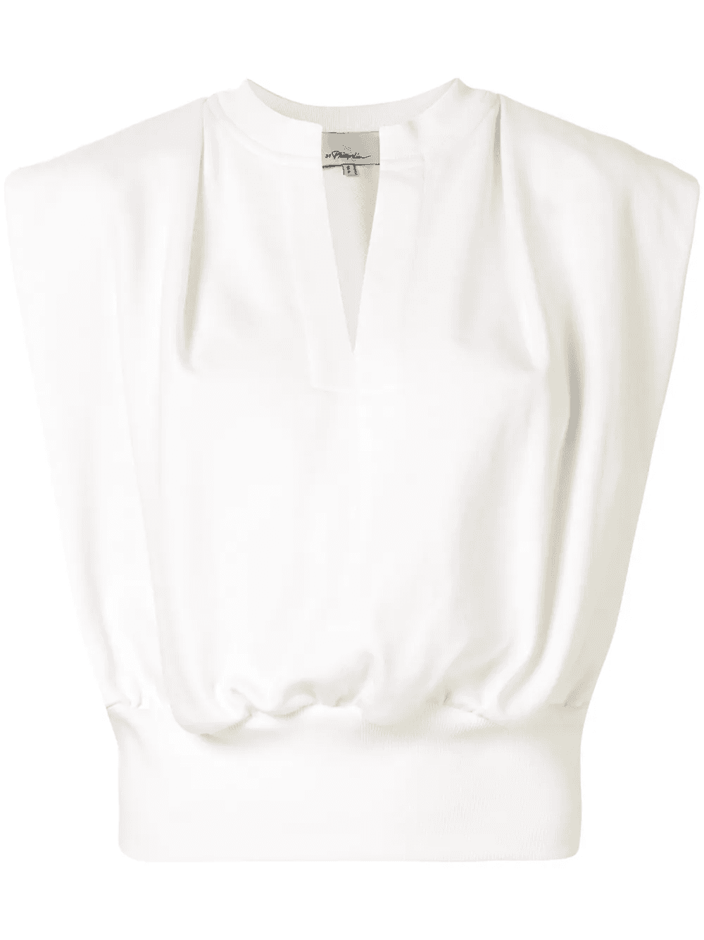 French Terry sleeveless top - Image 1