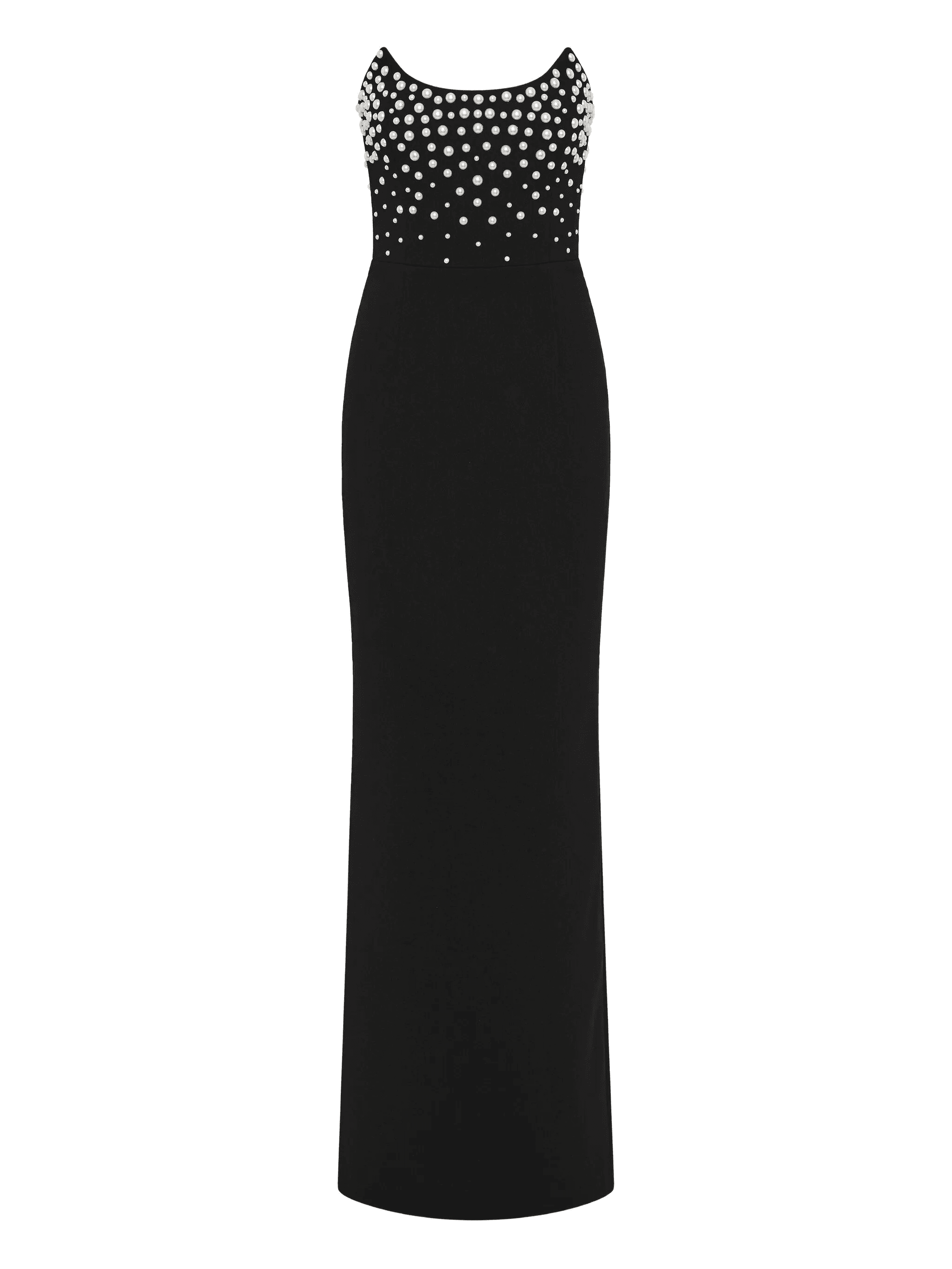 Lynette embellished-upper strapless gown - Image 1