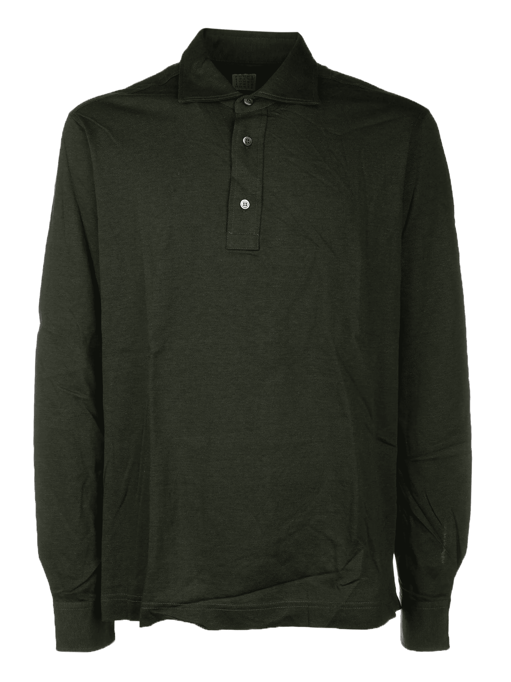 long-sleeve polo shirt - Image 1
