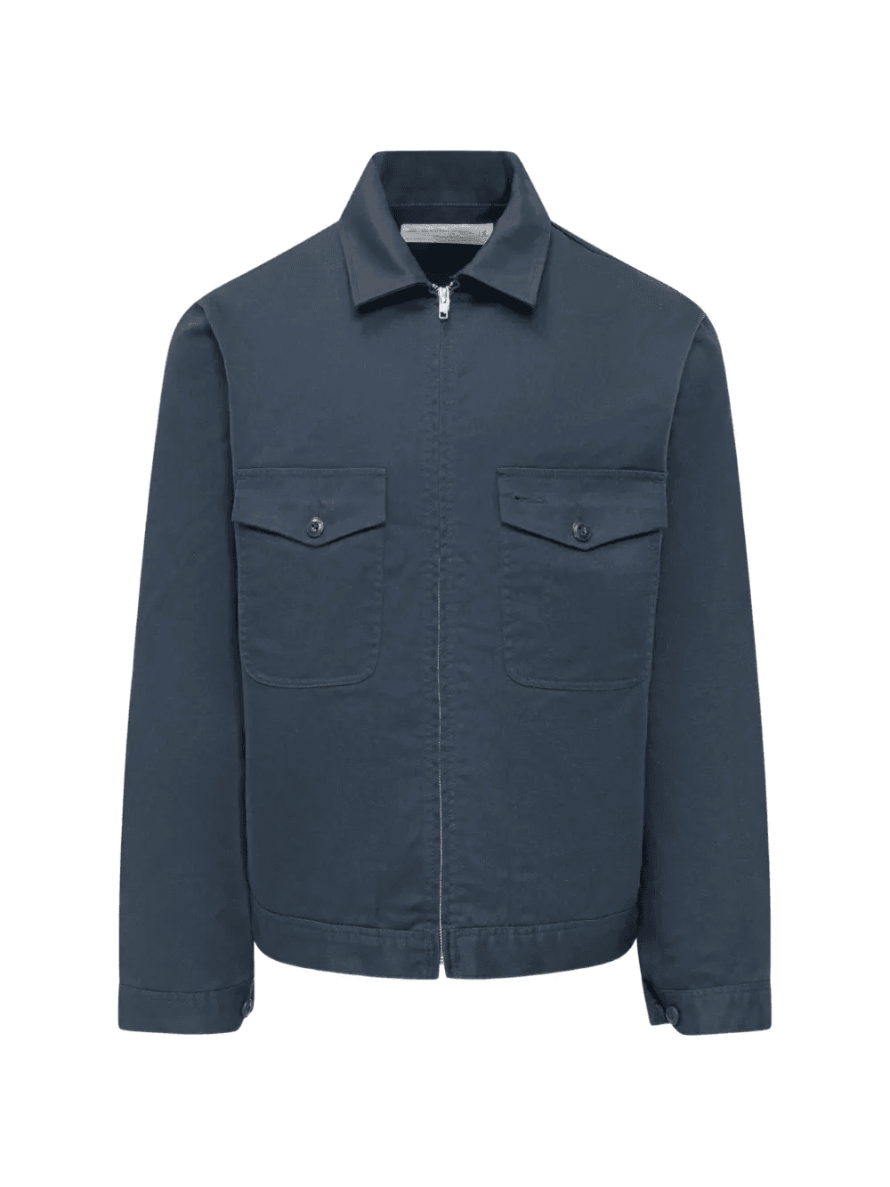 zipped shirt jacket - Image 1