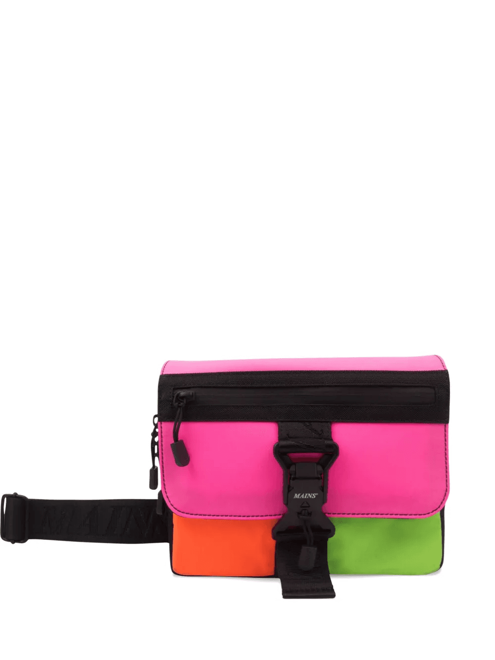 colour-block messenger bag - Image 1