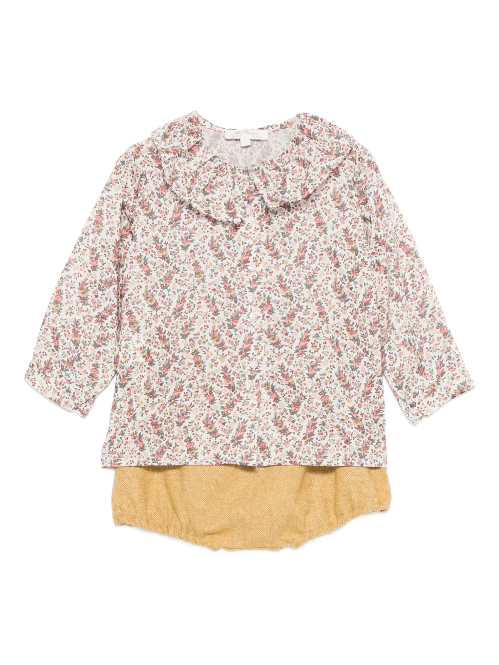 ruffled floral-print tracksuit set - Image 1