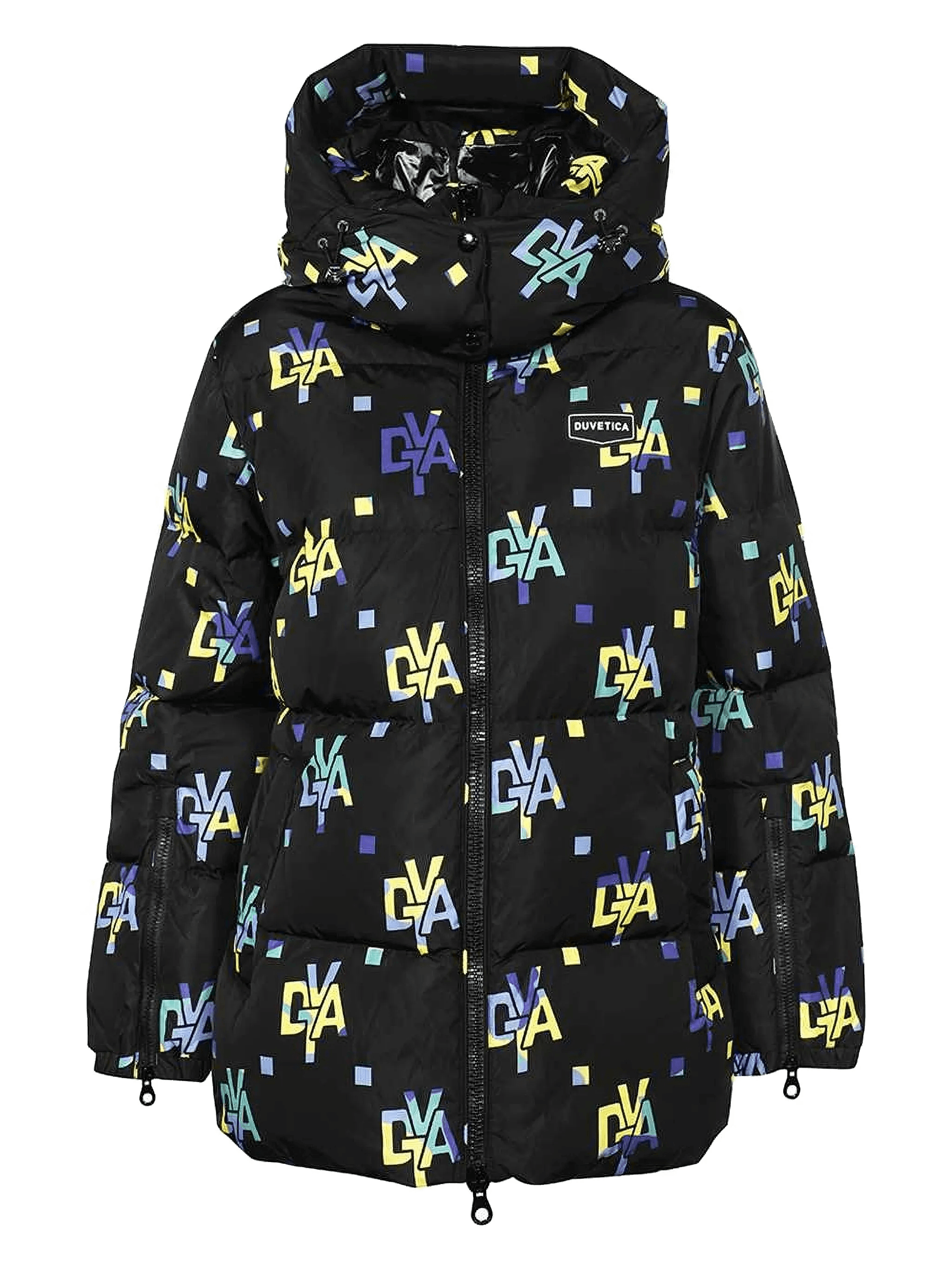 monogram-print puffer jacket - Image 1