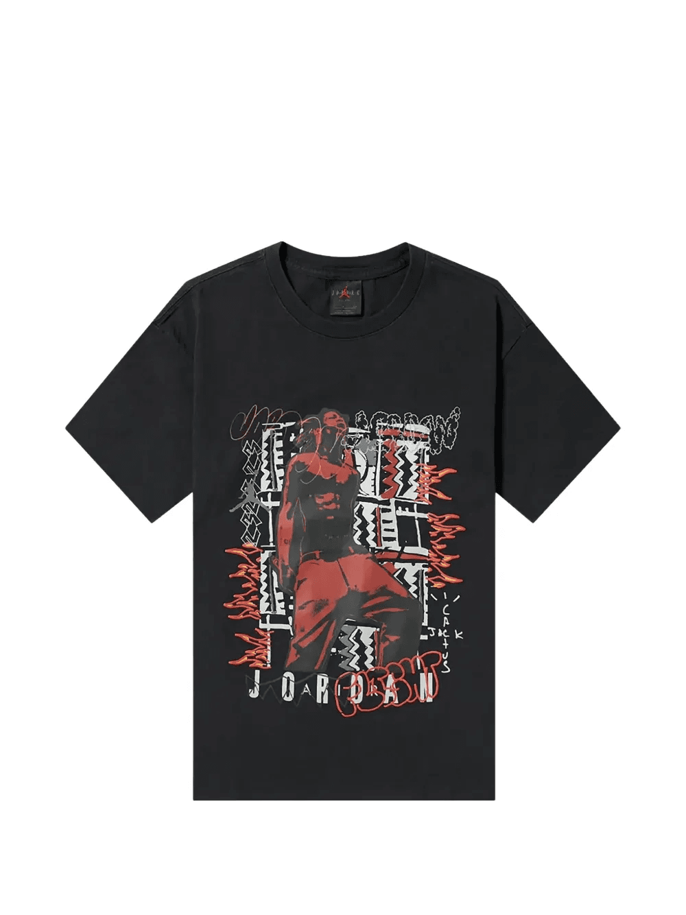 x Air Jordan Travis Scott print T-shirt - Image 1