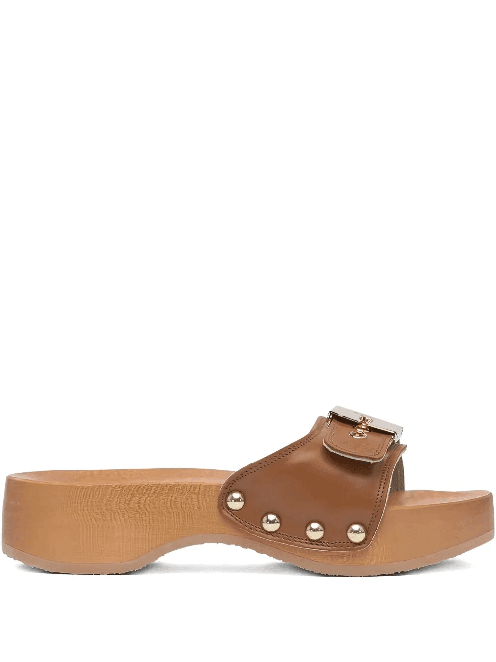 54mm buckle-detail studded sandals - Image 1