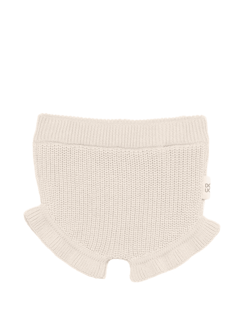 ruffled knit shorts - Image 1