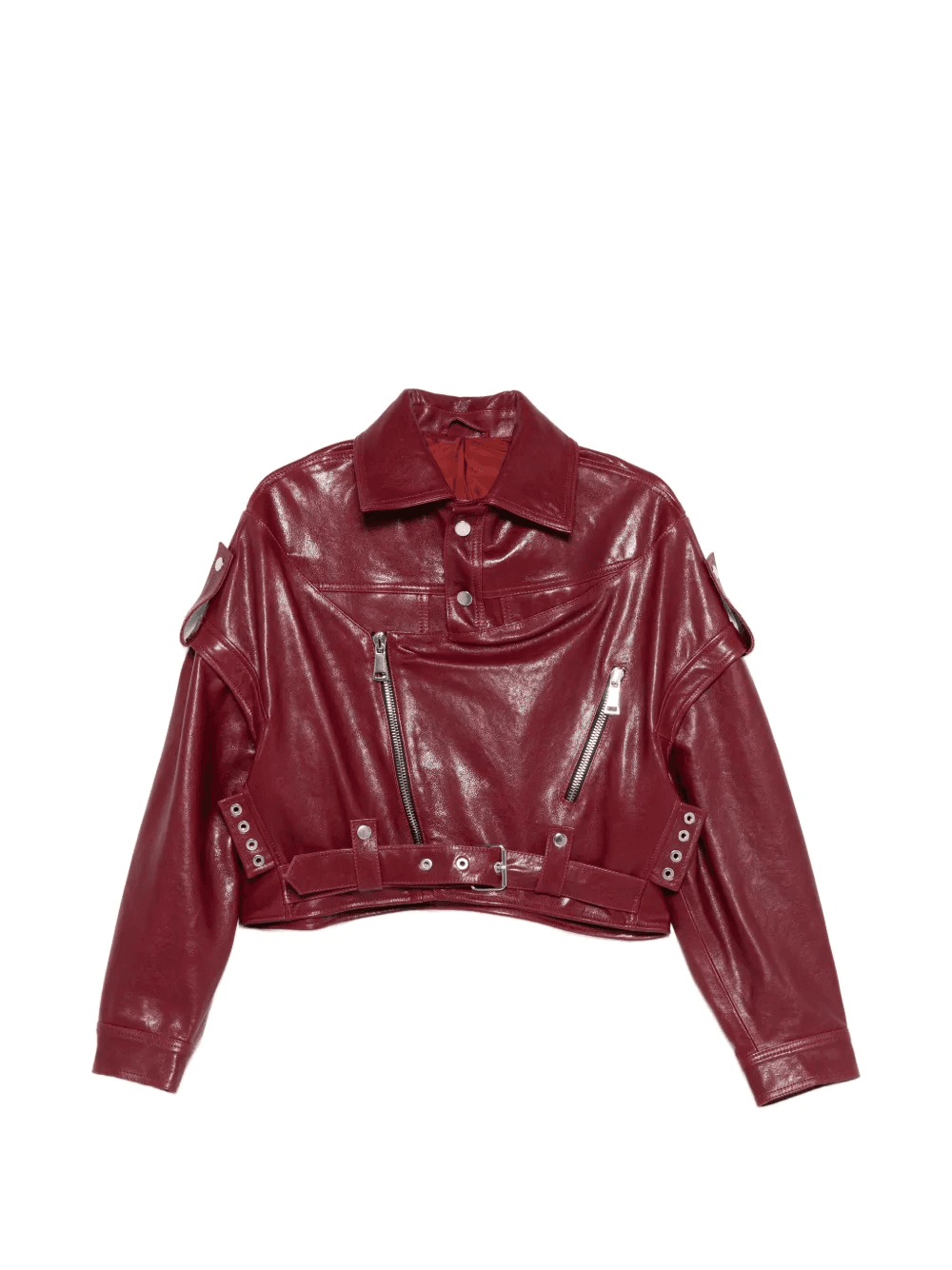 oversized belted jacket - Image 1