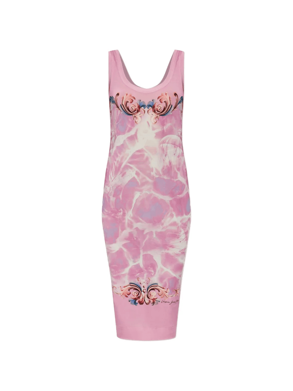 printed midi dress - Image 1