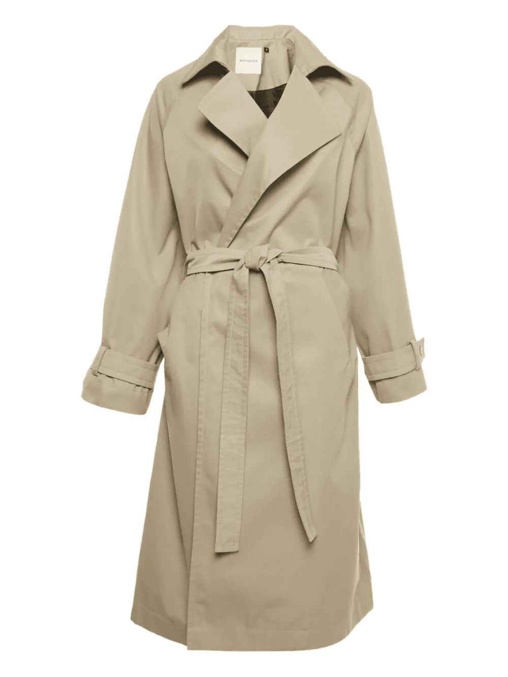 Kai belted cotton coat - Image 1