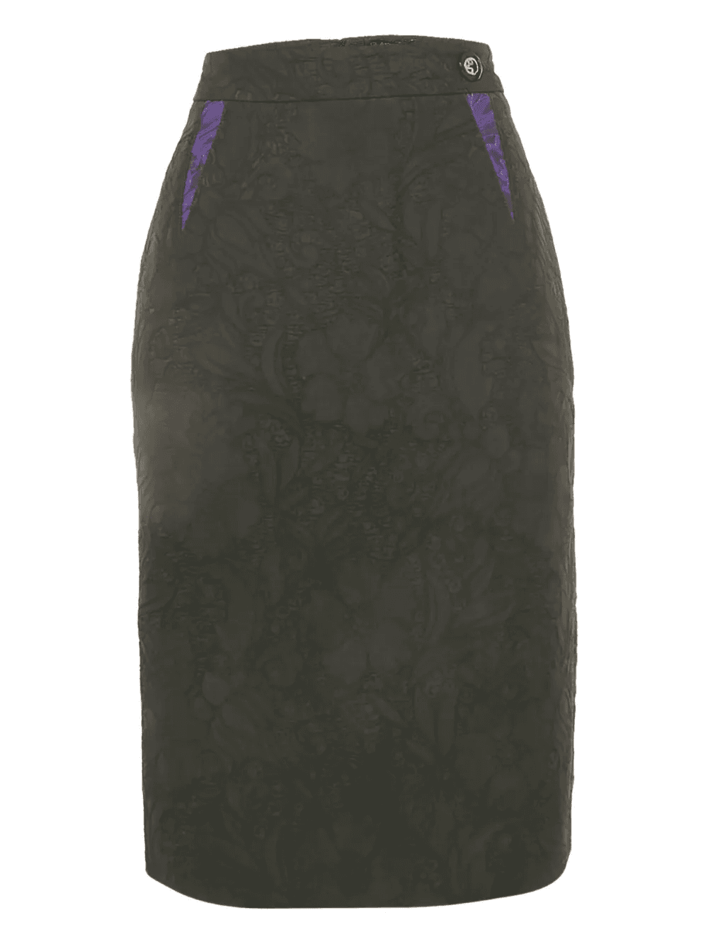 jacquard pencil skirt - Image 1