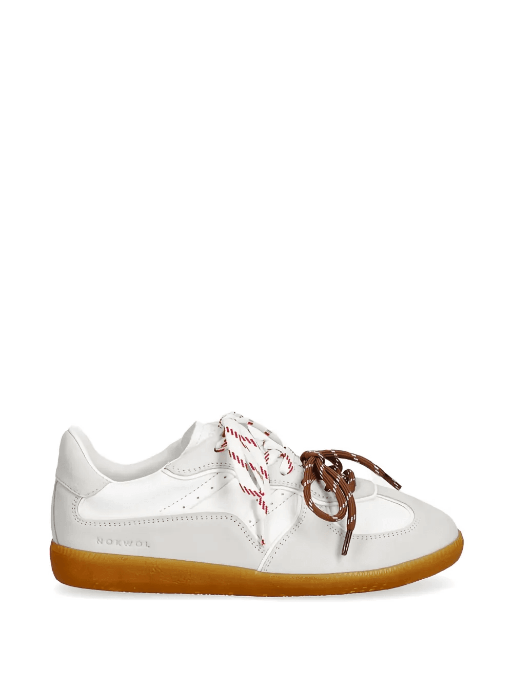 August lace-up leather sneakers - Image 1