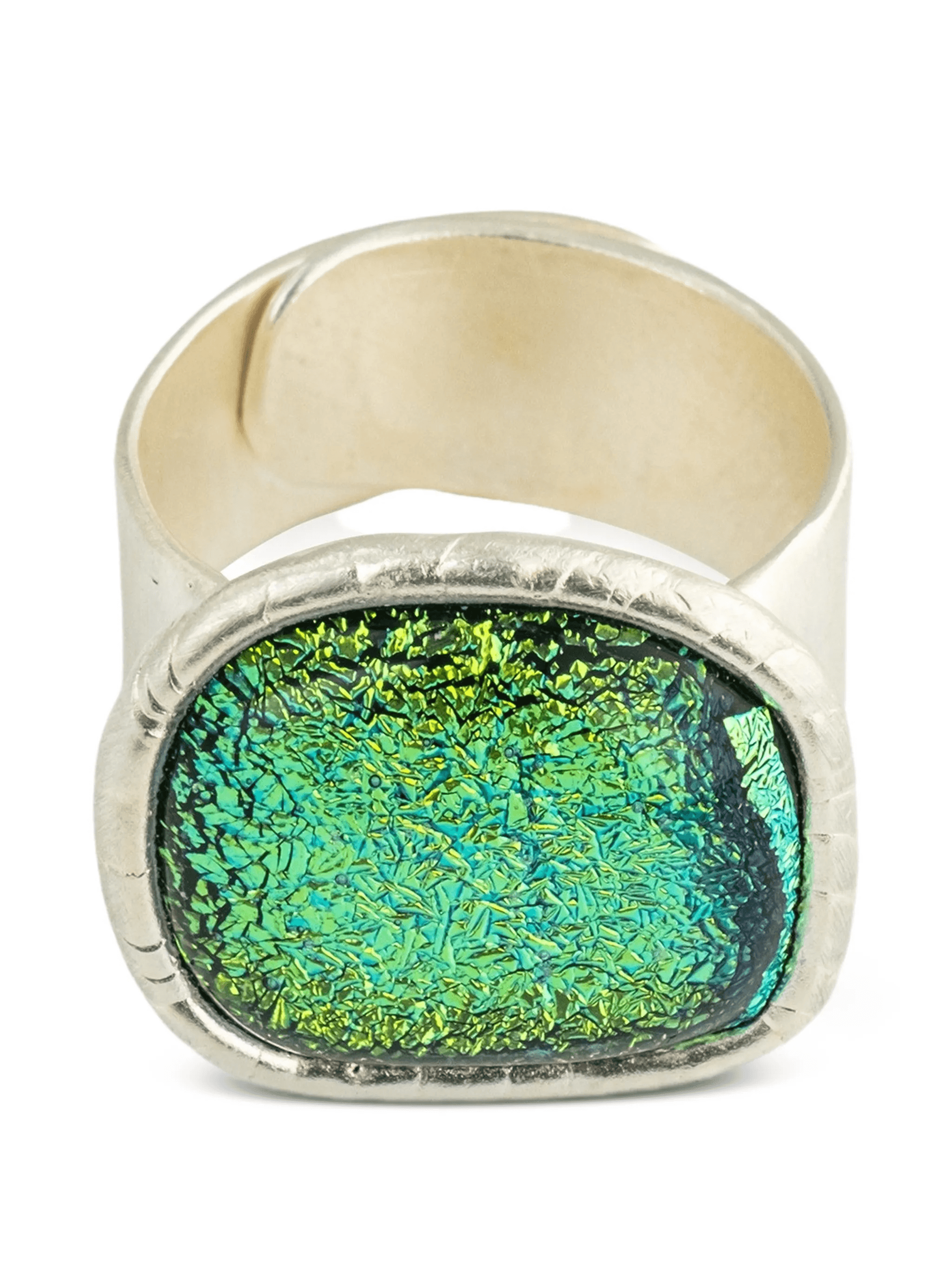 dichroic glass ring - Image 1