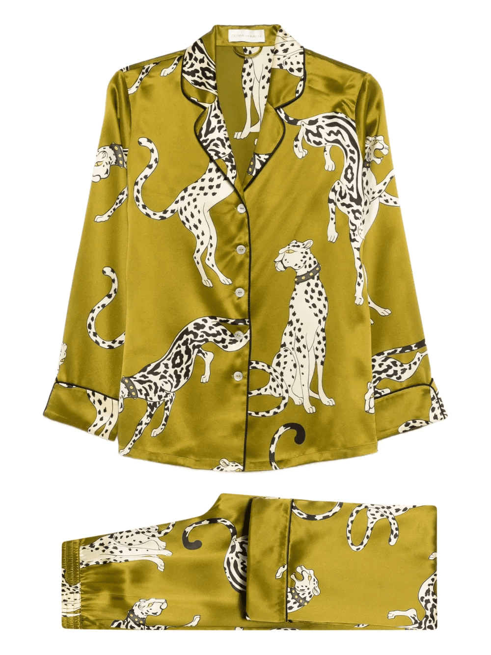 Lila Chanson animal-print pyjama (set of two) - Image 1