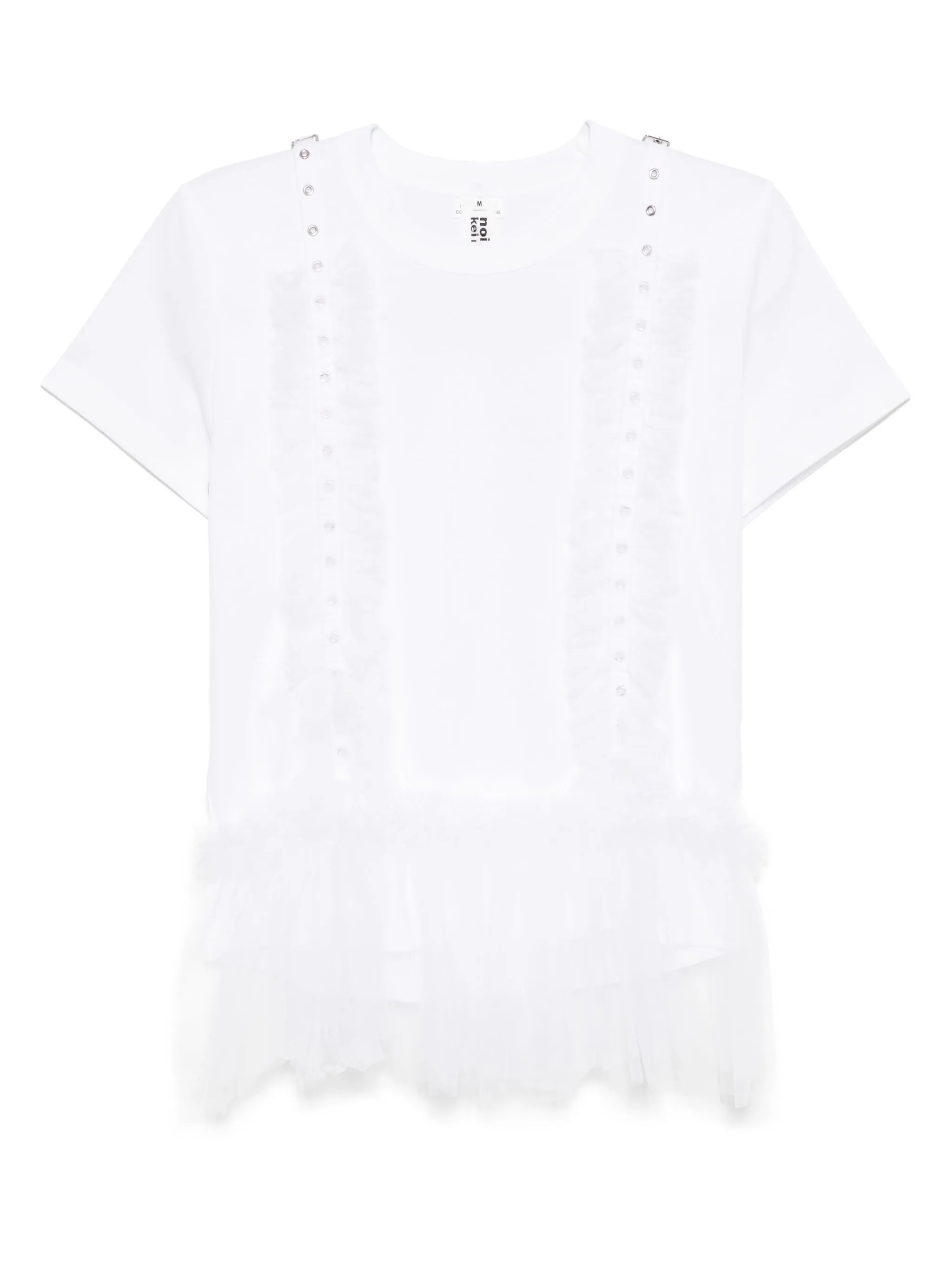 Layered design T-shirt - Image 1