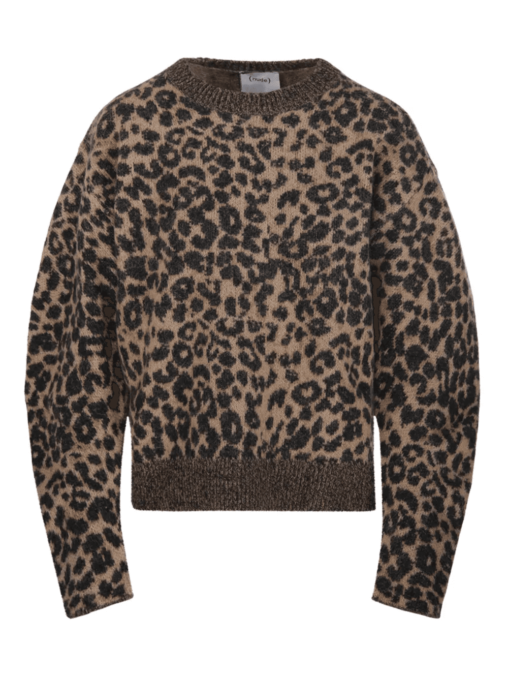 leopard-print sweater - Image 1