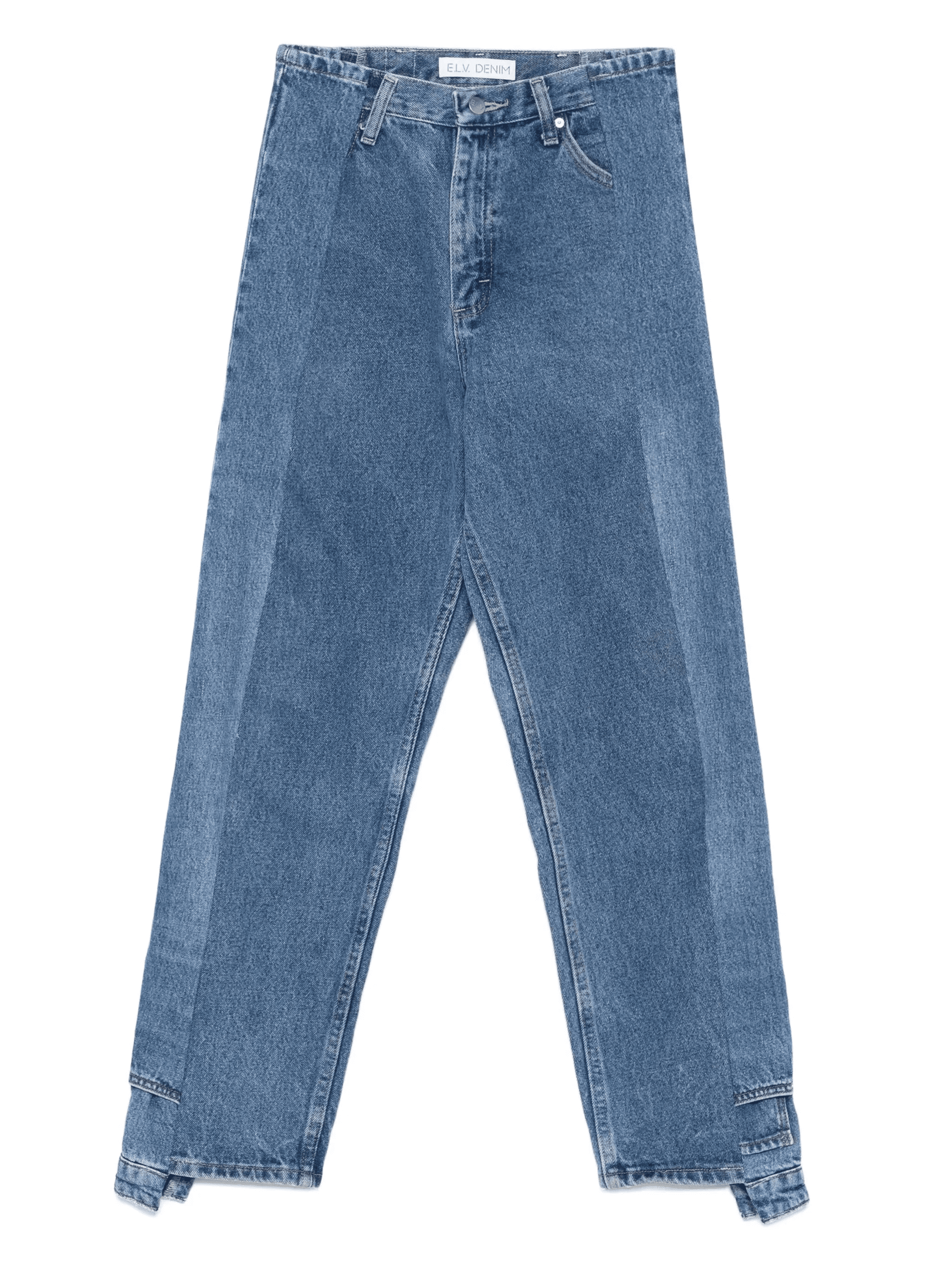Luna panelled straight-leg jeans - Image 1