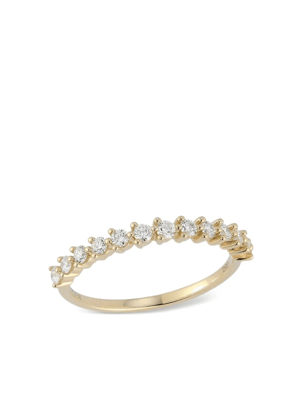 14K yellow gold Vivian Lilly diamond ring - Image 1