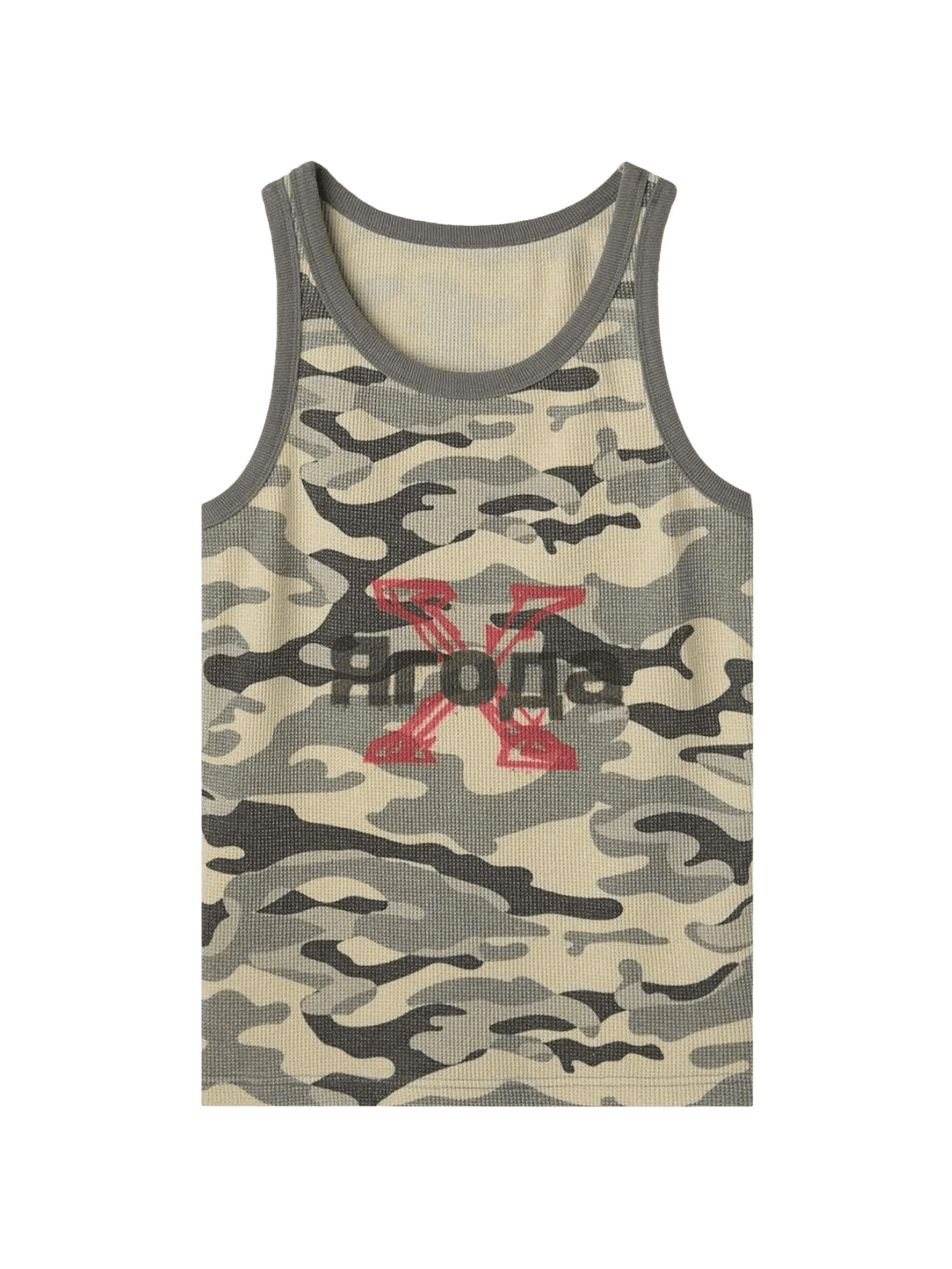 waffle camouflage tank top - Image 1