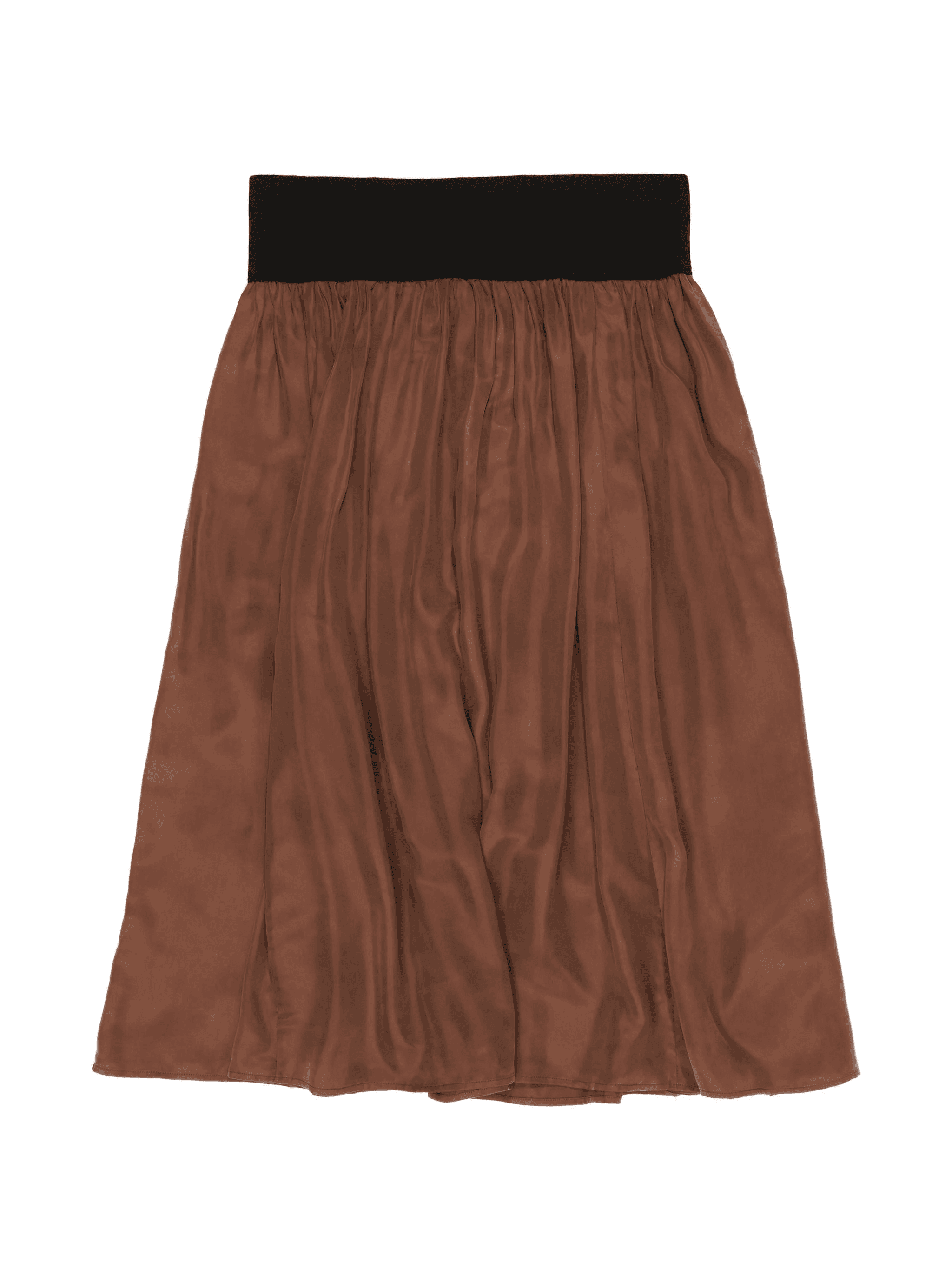 plated midi skirt - Image 1