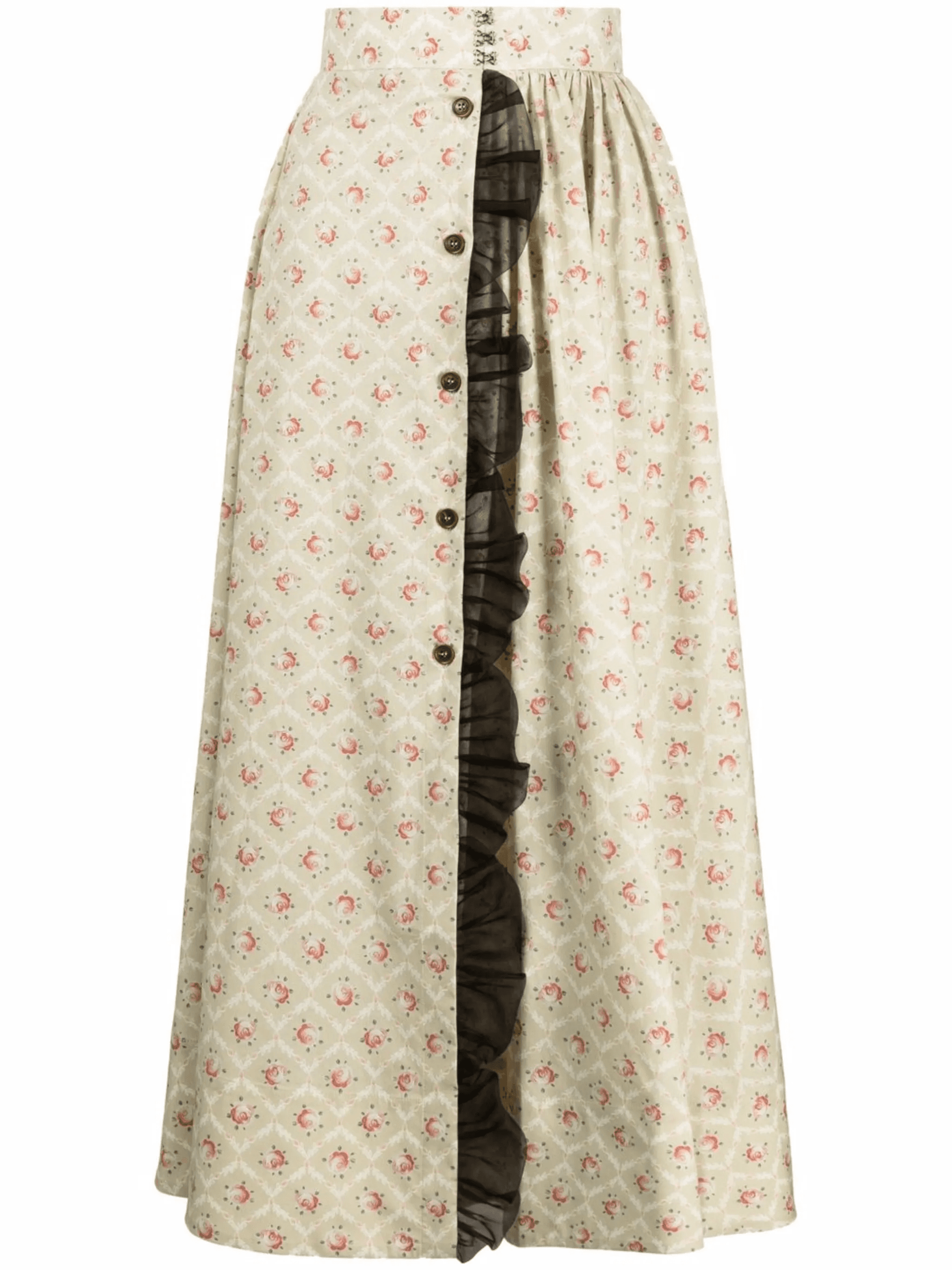 floral-print maxi skirt - Image 1