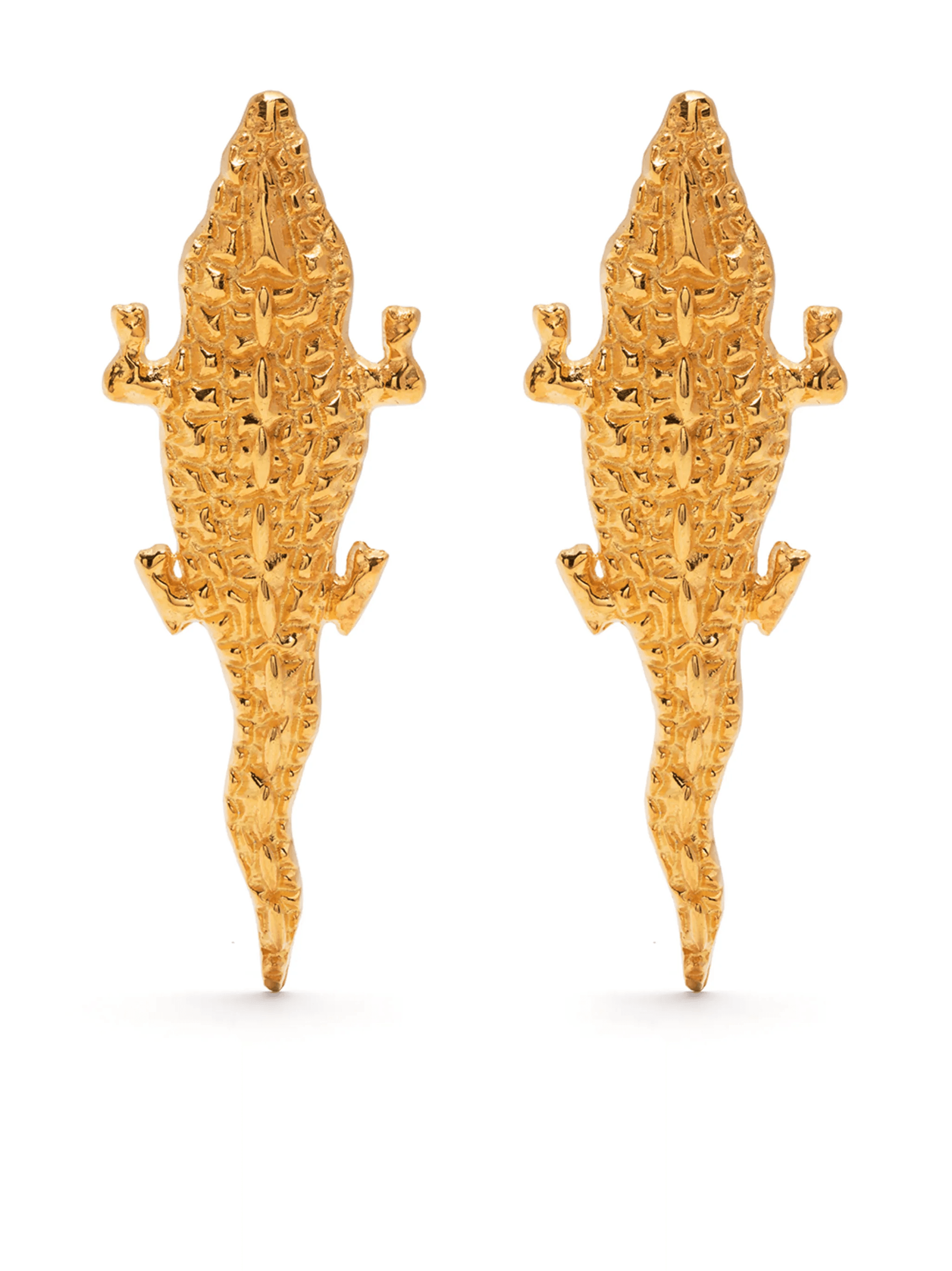 Crocodile earrings - Image 1