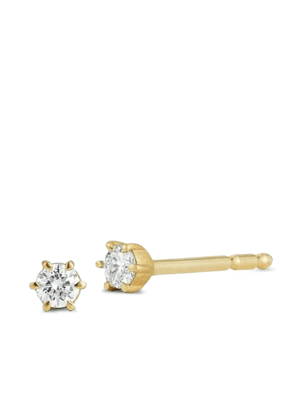 Gold Diamond Studs Earrings - Image 1