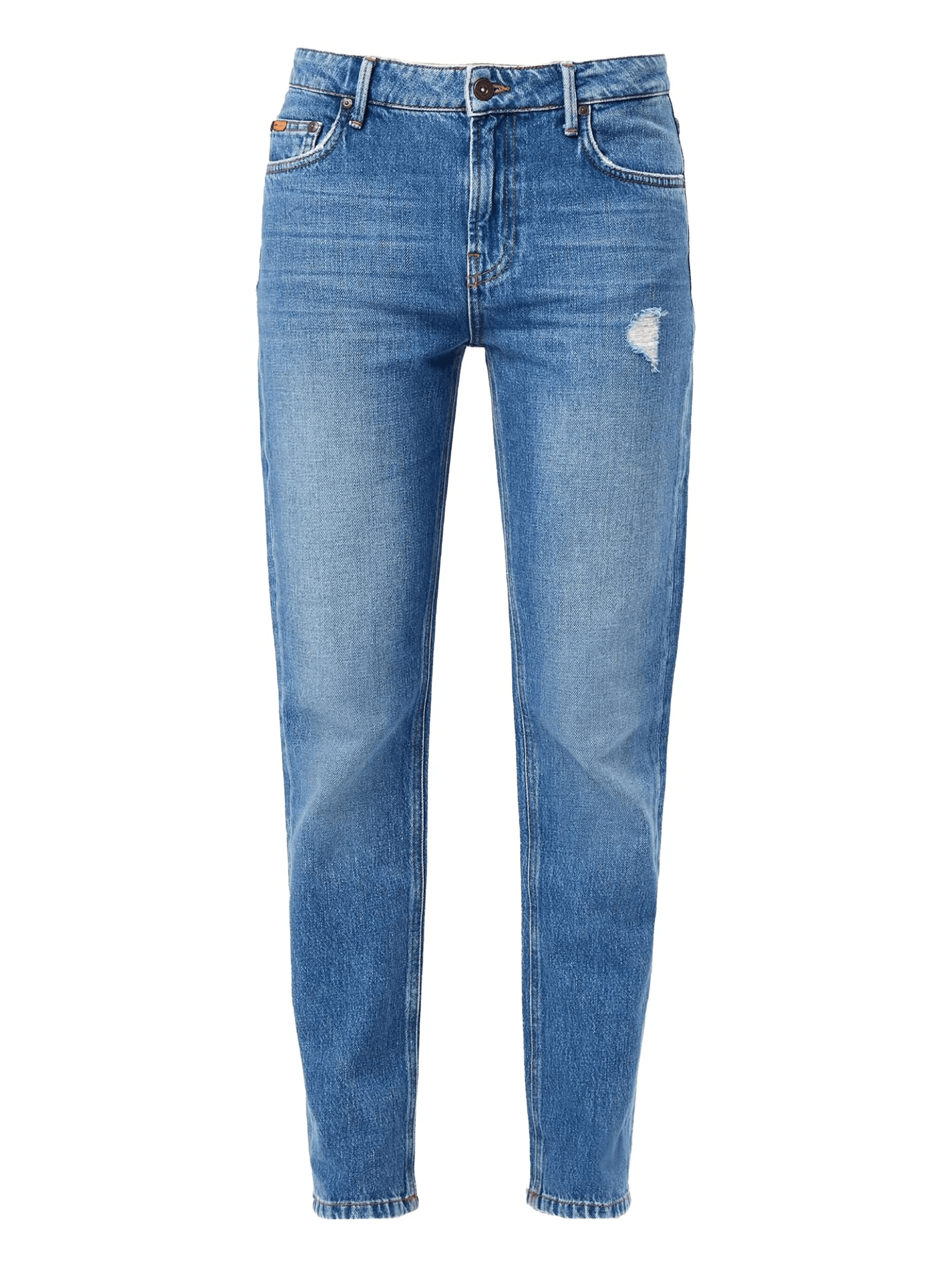 ripped boyfriend jeans - Image 1