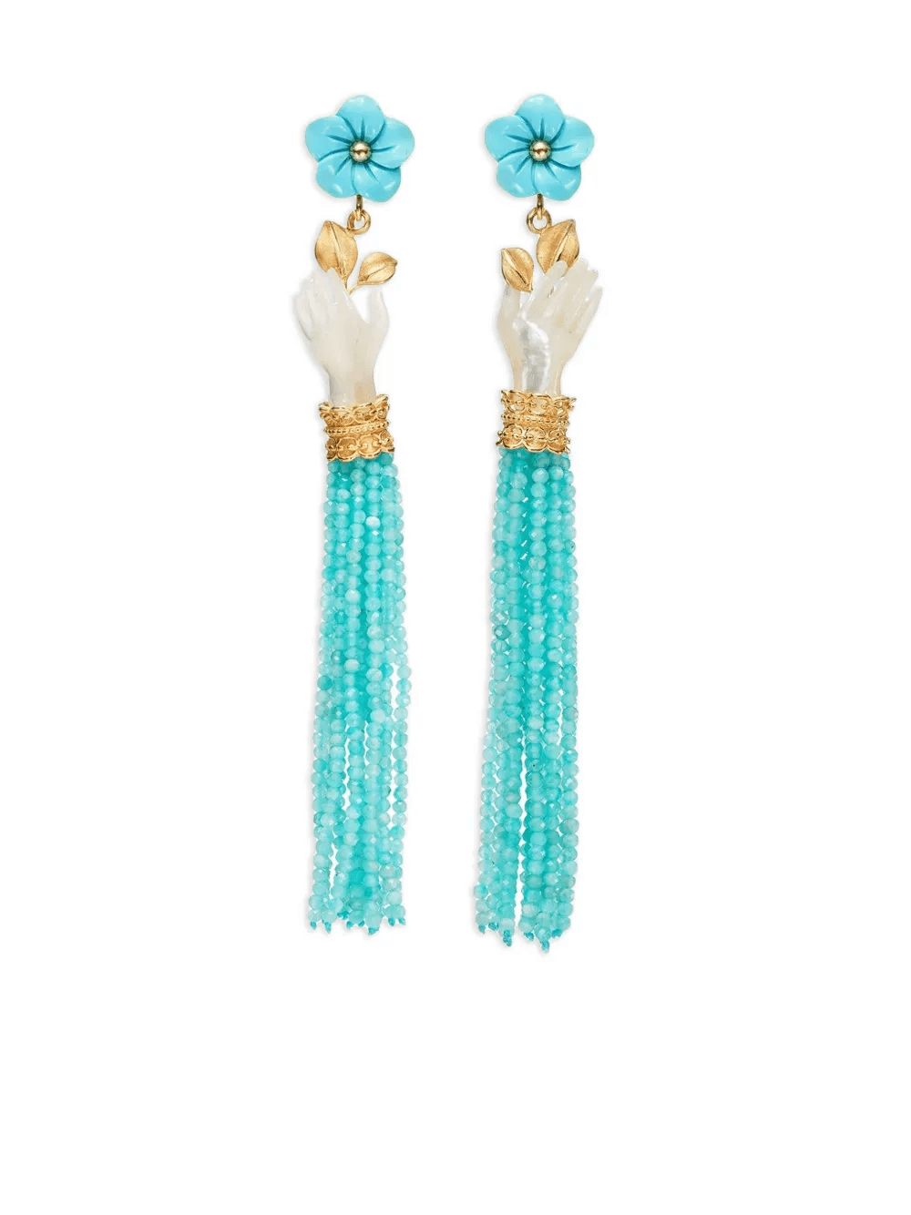 Bloom multi-stone earrings - Image 1