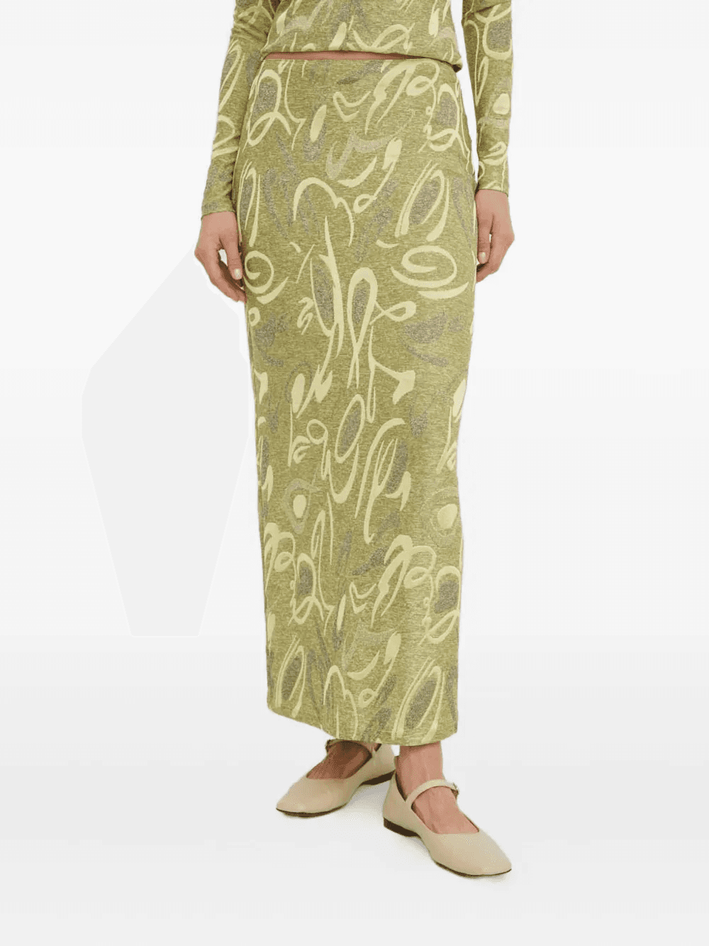 patterned skirt - Image 1
