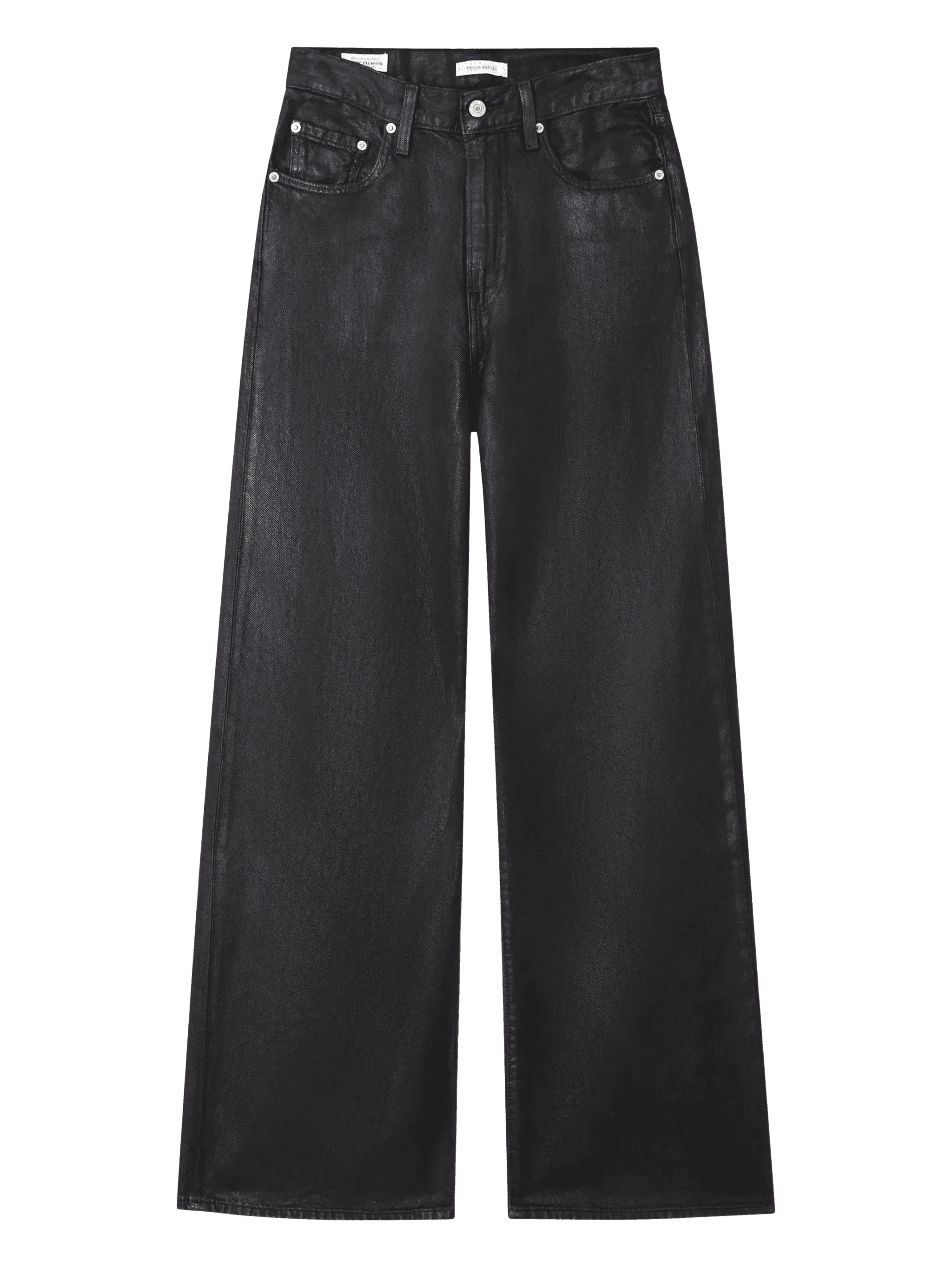 ribcage wide leg trousers - Image 1