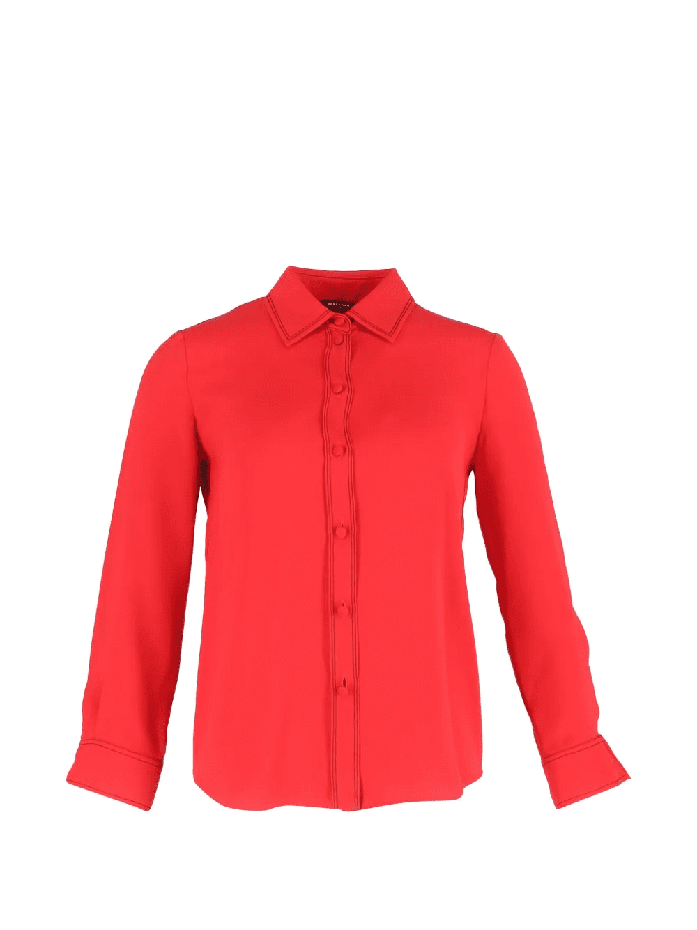 Button-down cotton shirt - Image 1