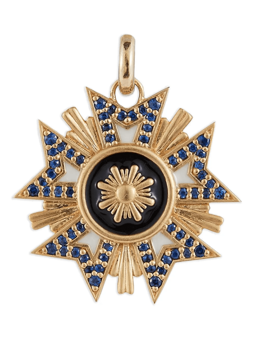 Florence sapphire medallion pendant - Image 1