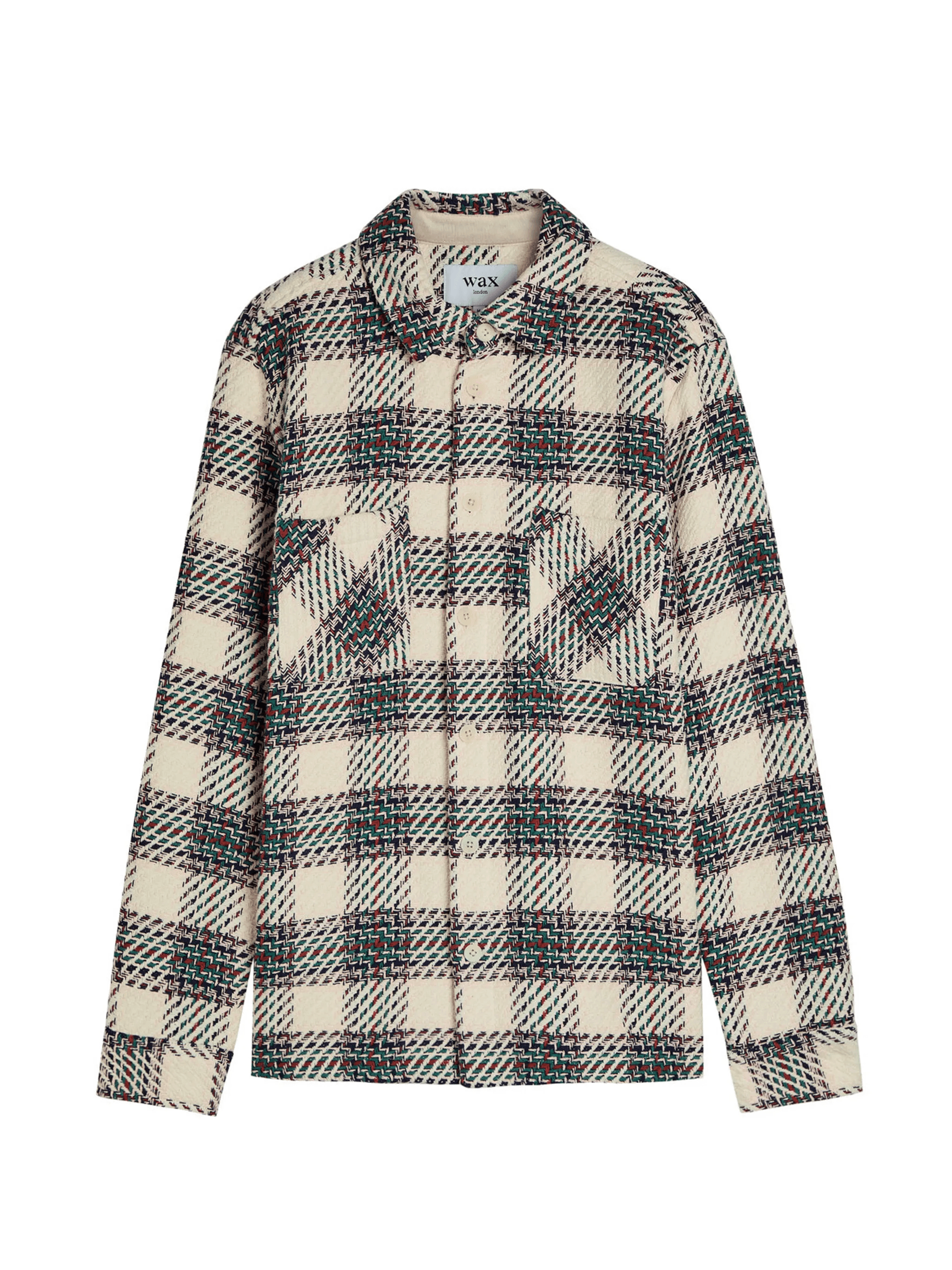 Whiting patterned overshirt - Image 1