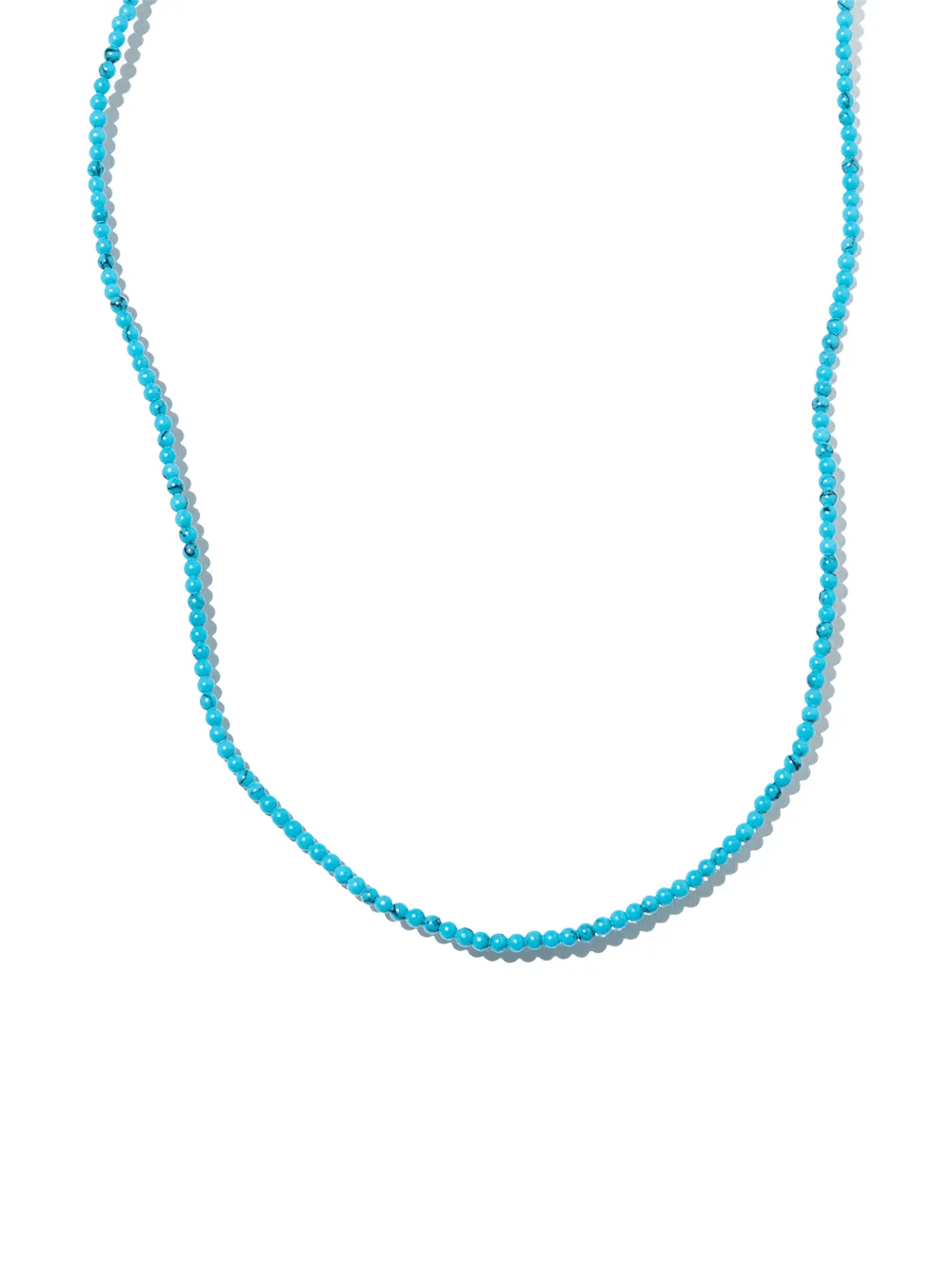 14kt yellow gold Hamsa turquoise necklace - Image 1