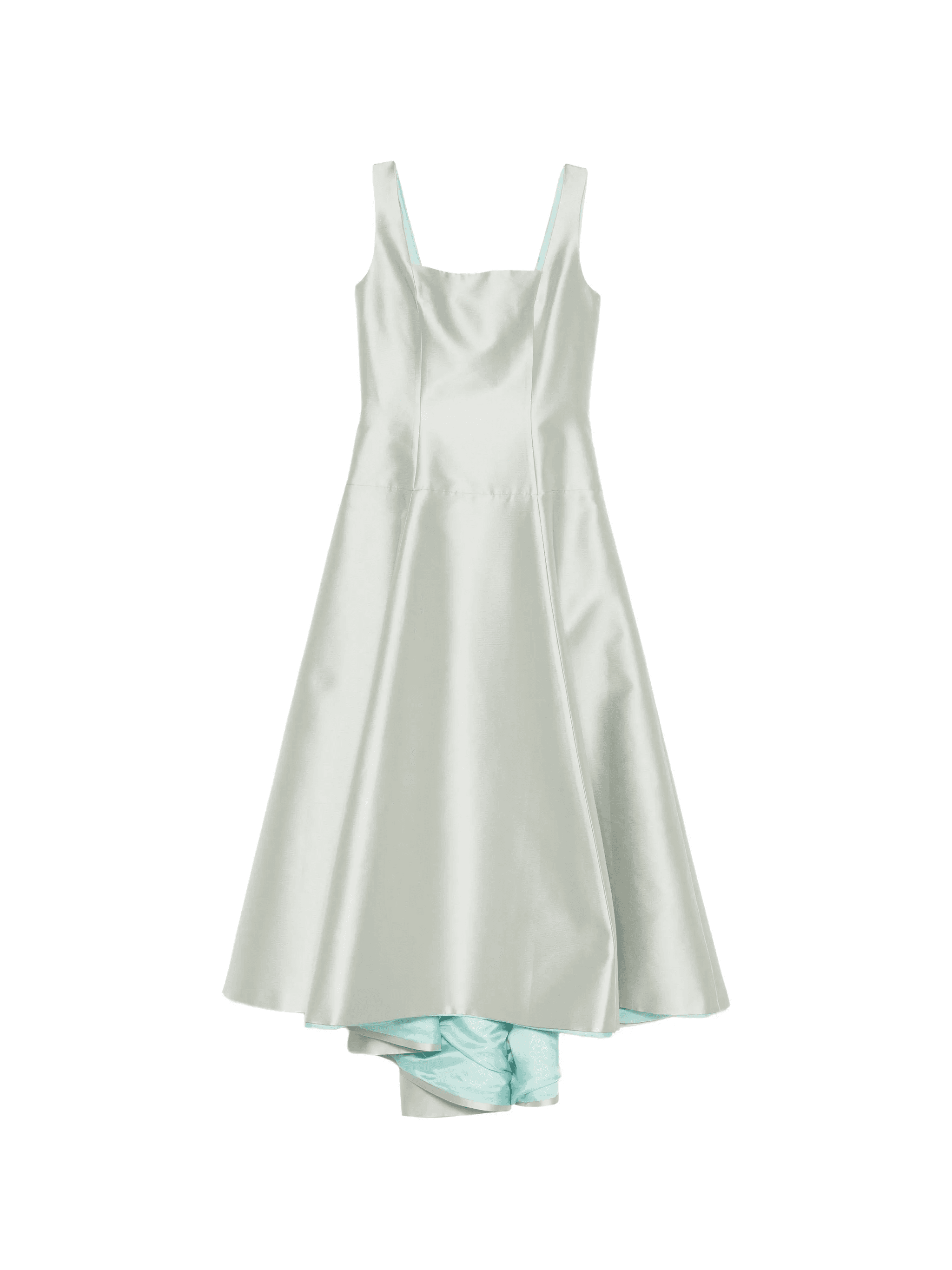 square-neck midi dress - Image 1