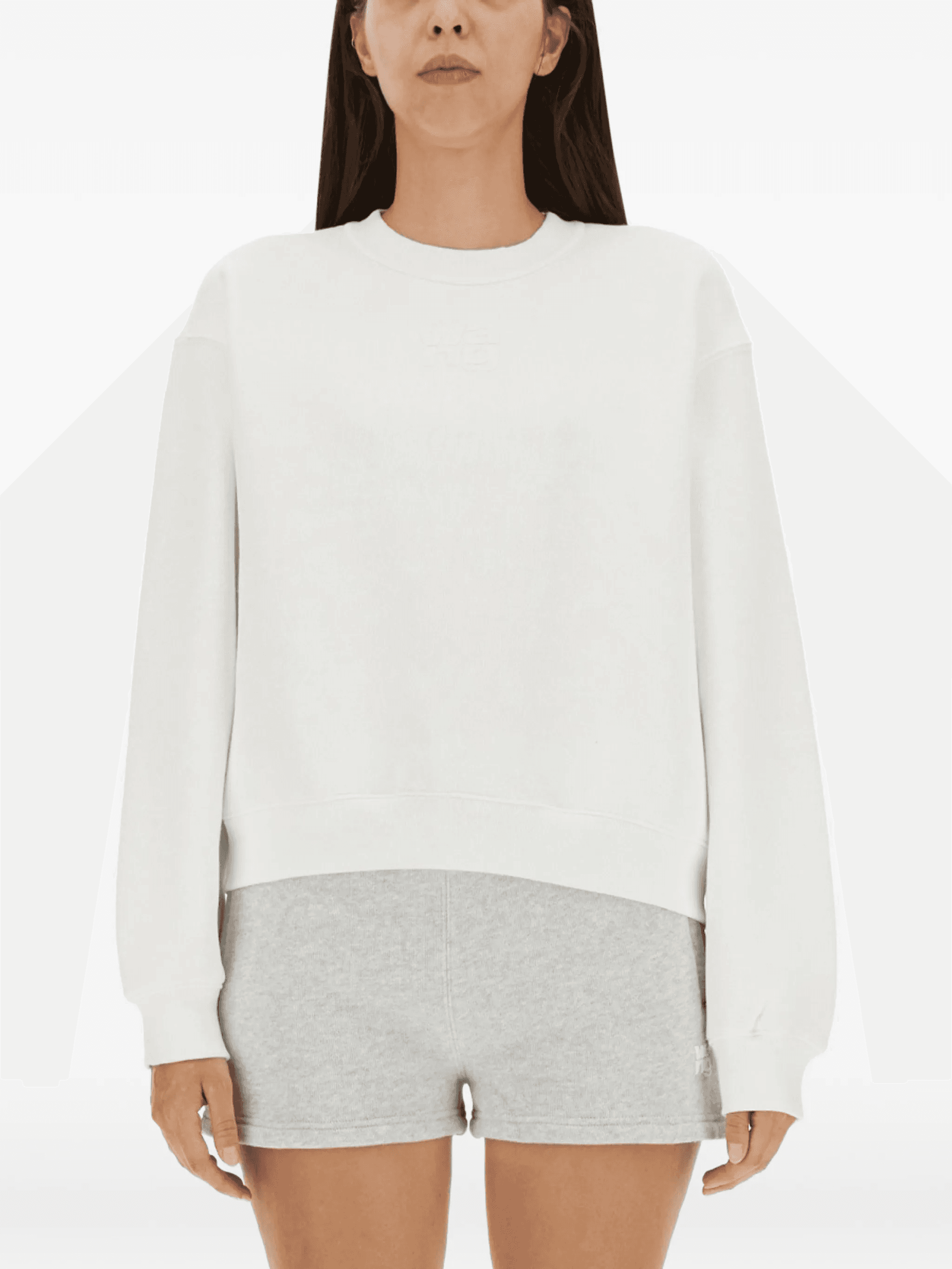 round-neck long-sleeve sweater - Image 1