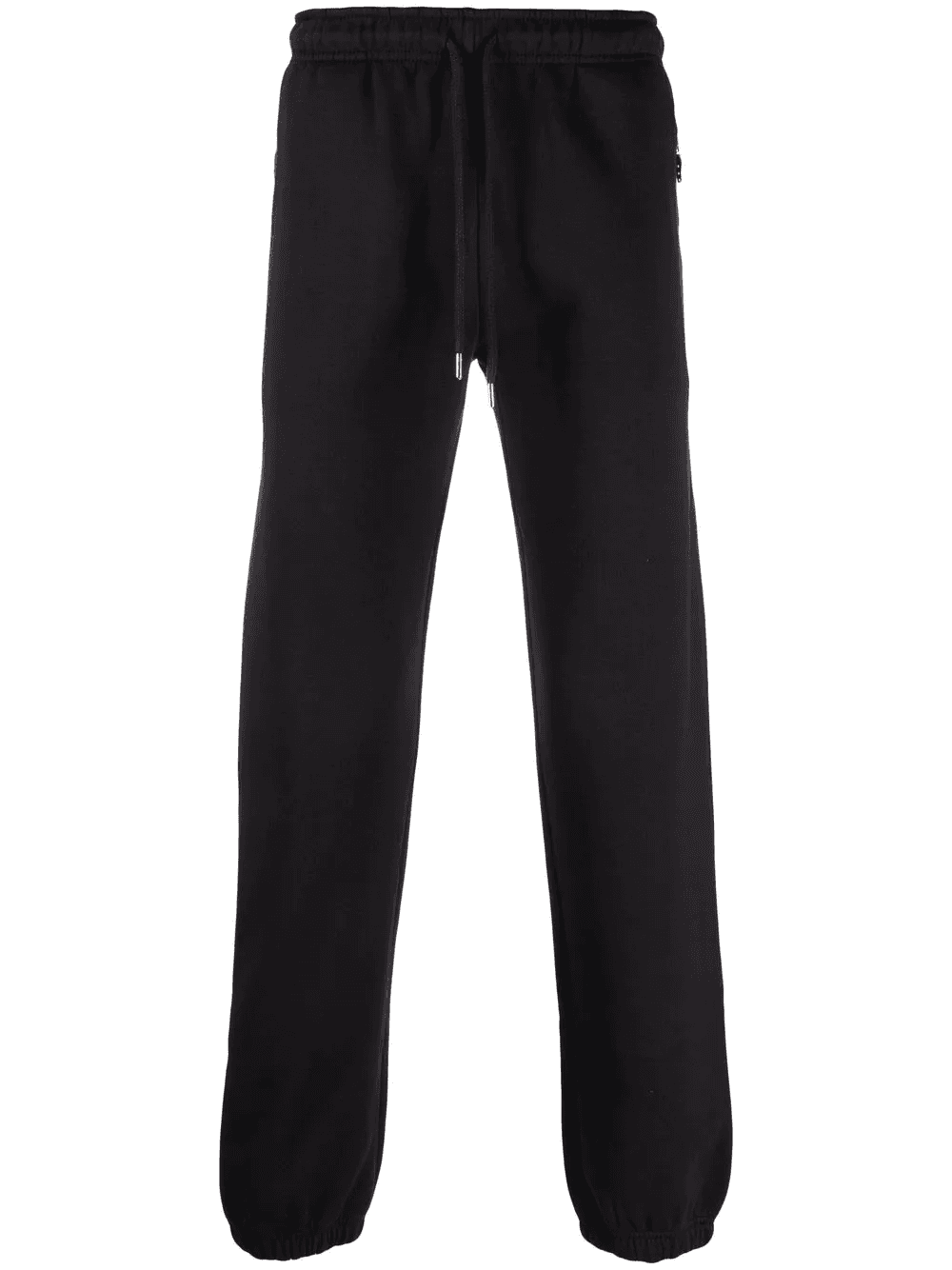 drawstring cotton-blend track pants - Image 1