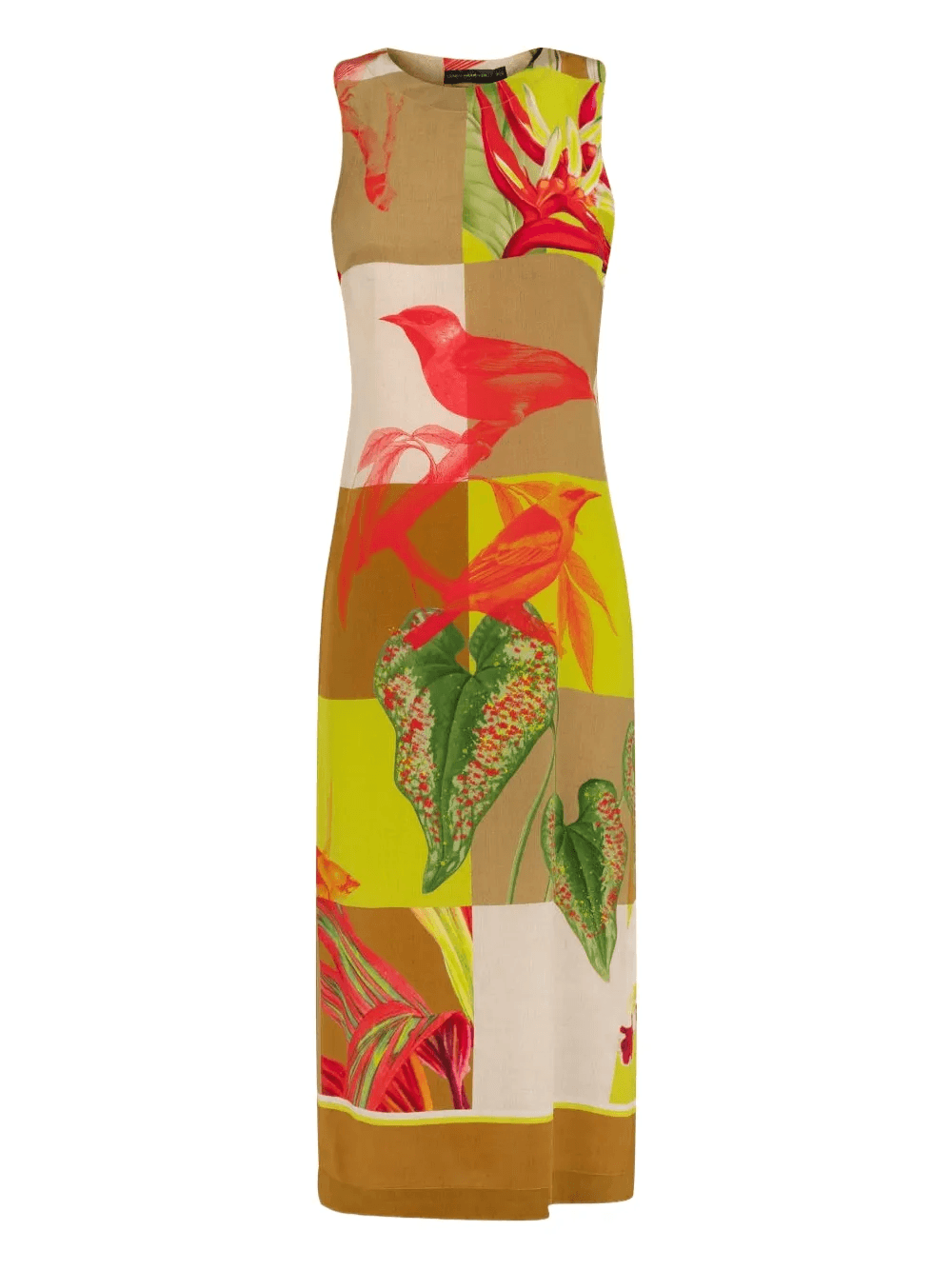 Canteiros side-splits midi dress - Image 1