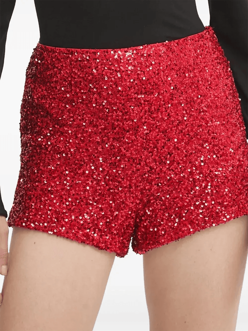 sequin-embellished shorts - Image 1