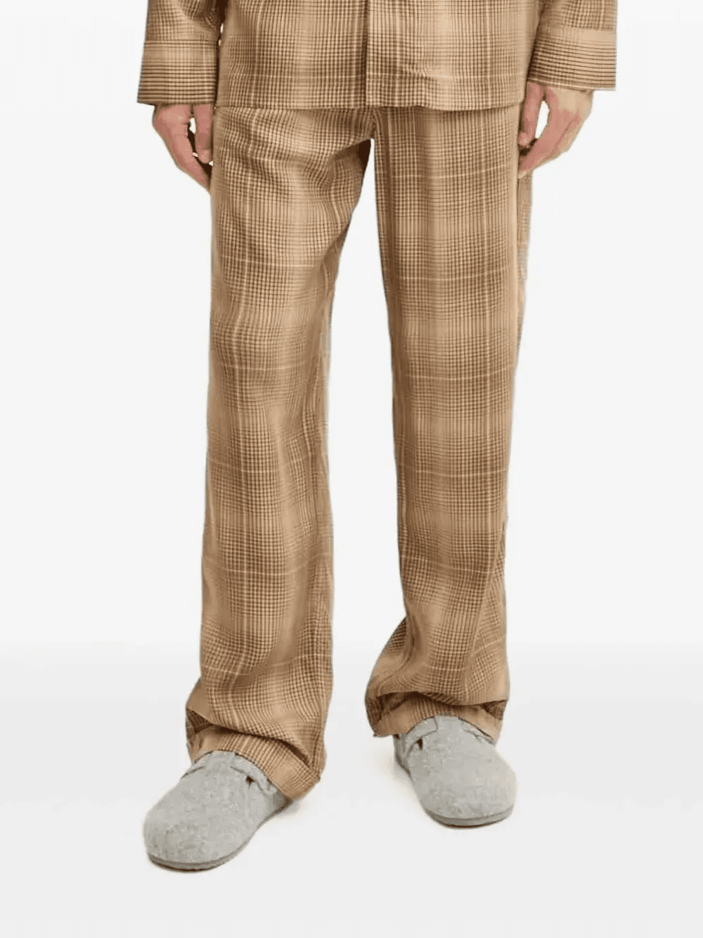 checked pyjama trousers - Image 1