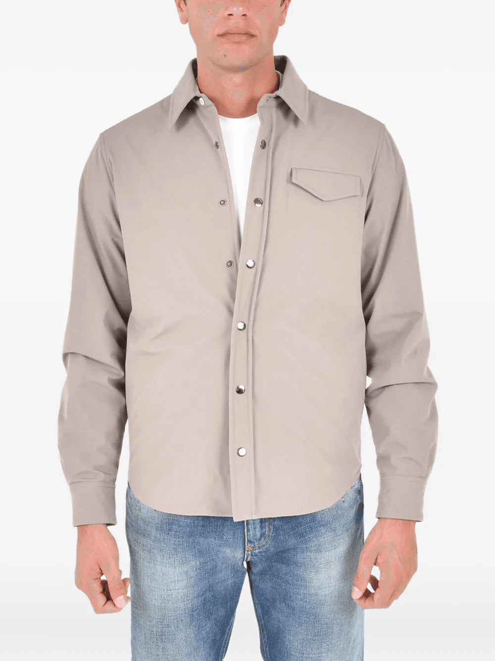 Drumohr front-pocket overshirt - Image 1