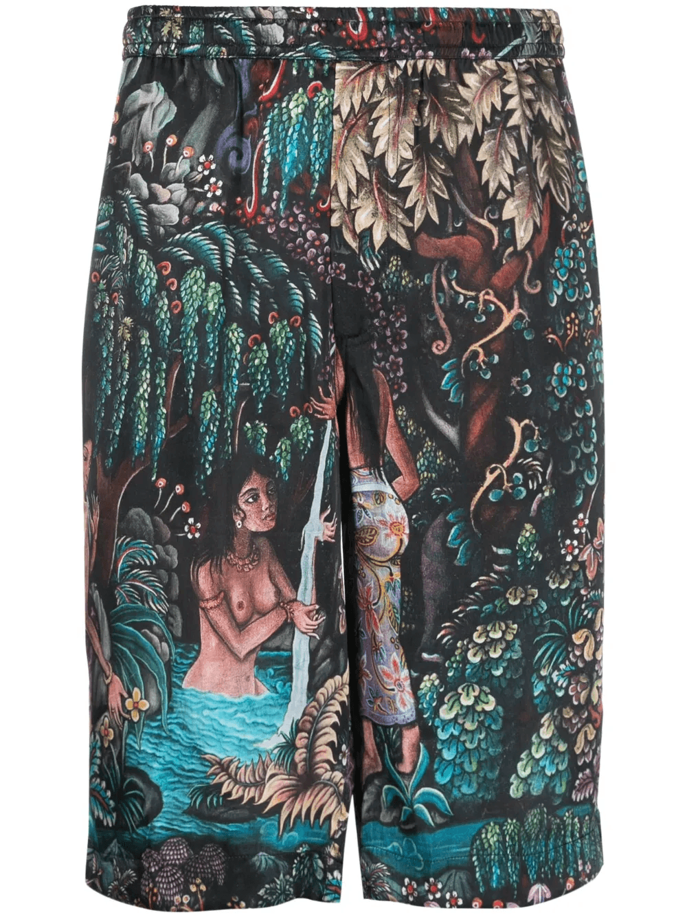 Goa Gajah silk bermuda shorts - Image 1