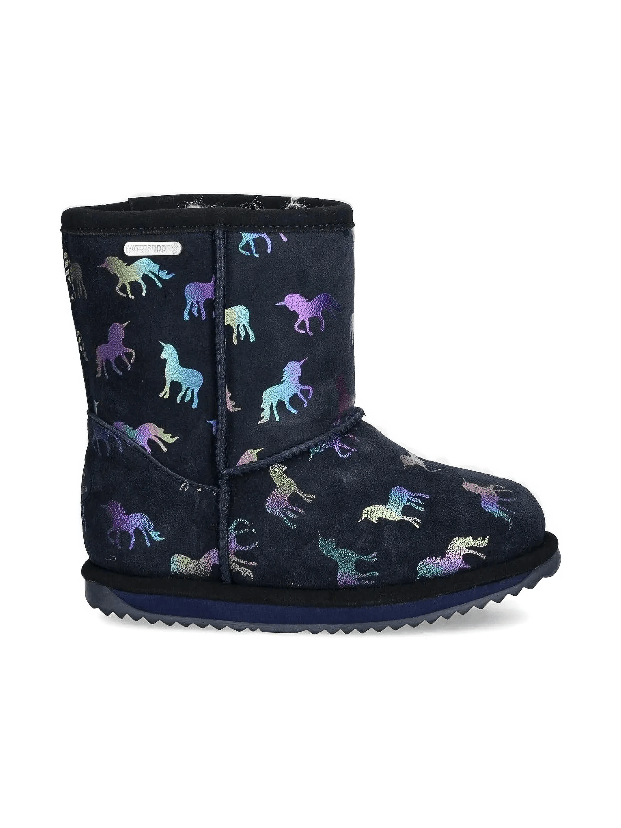 unicorn-print boots - Image 1