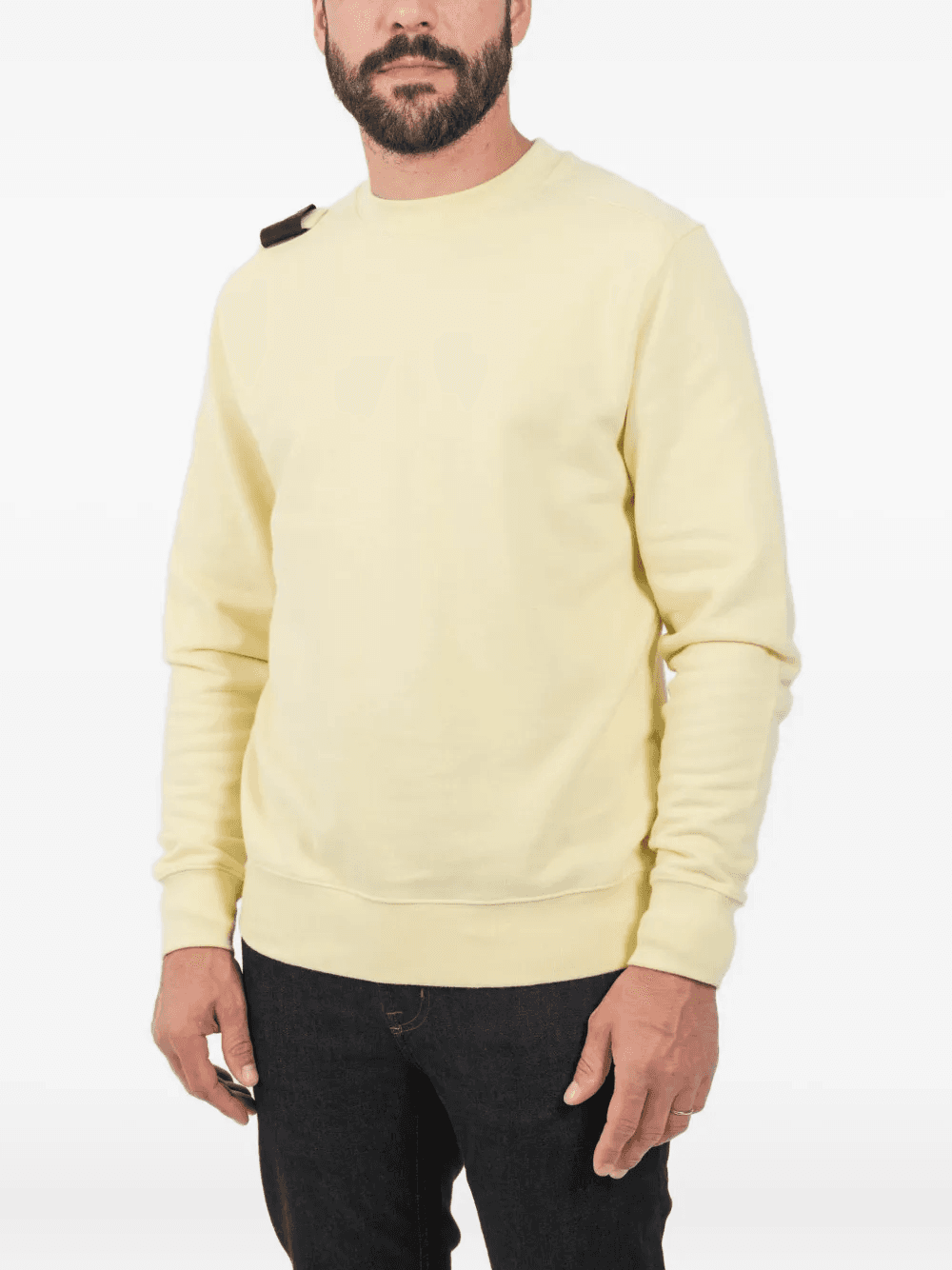 shoulder-tab crew-neck sweatshirt - Image 1