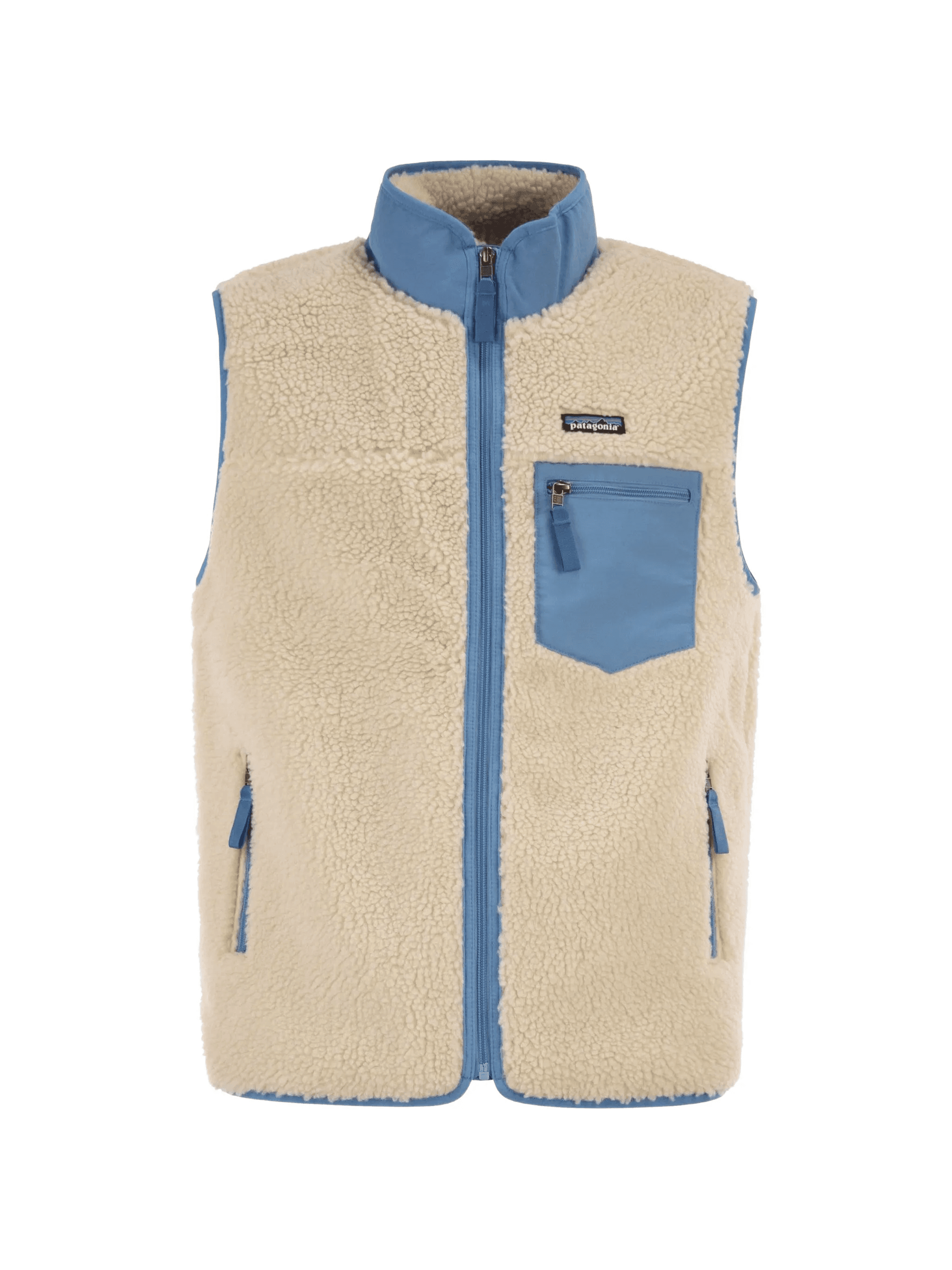 Classic Retro-X zip fleece gilet - Image 1
