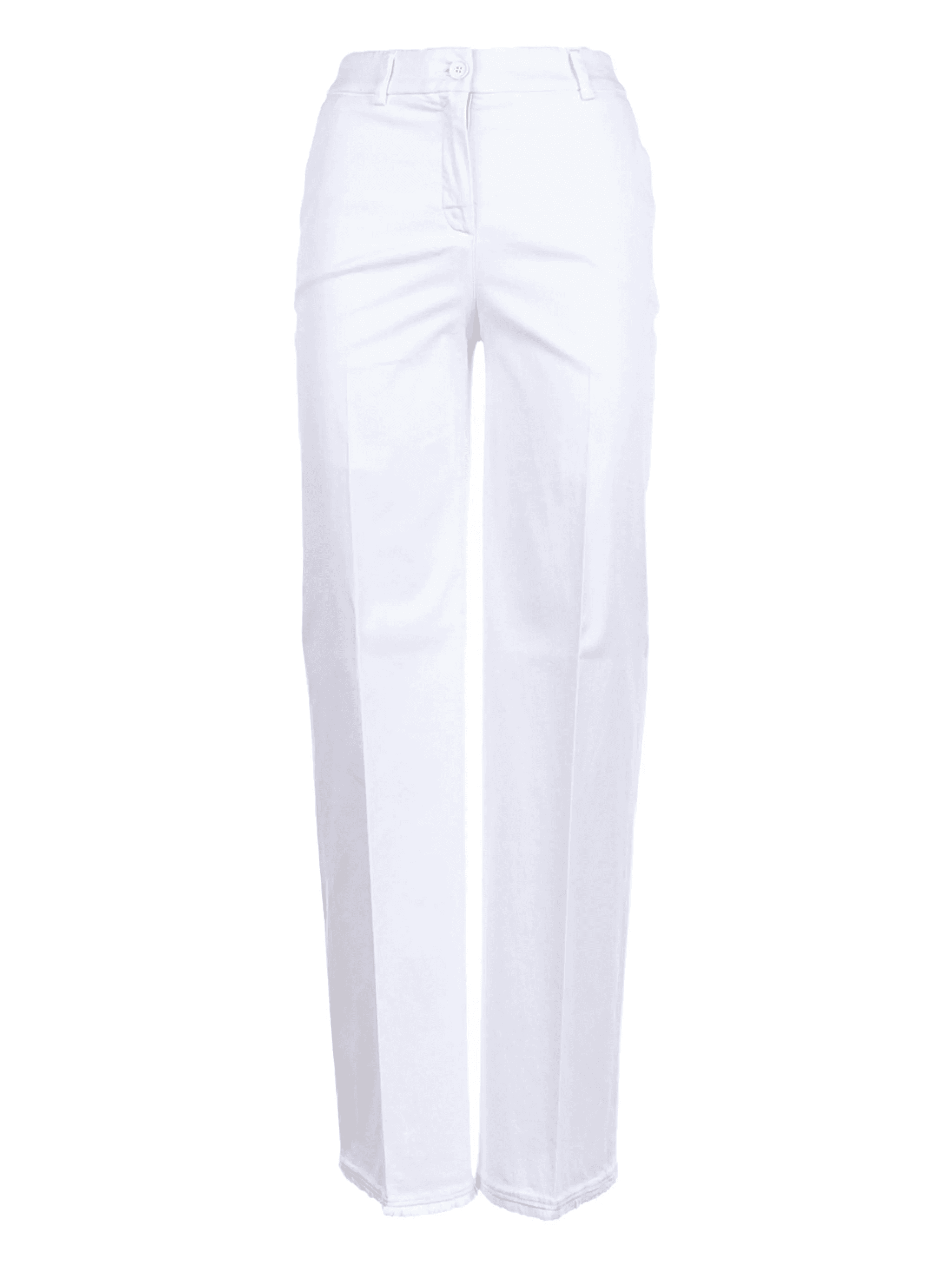frayed-hem trousers - Image 1