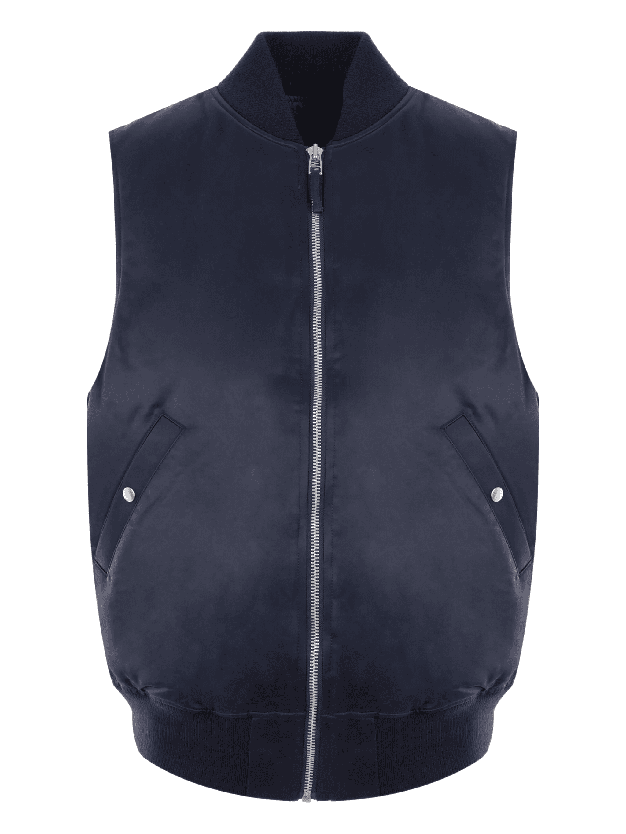 ribbed zip-front jacket - Image 1